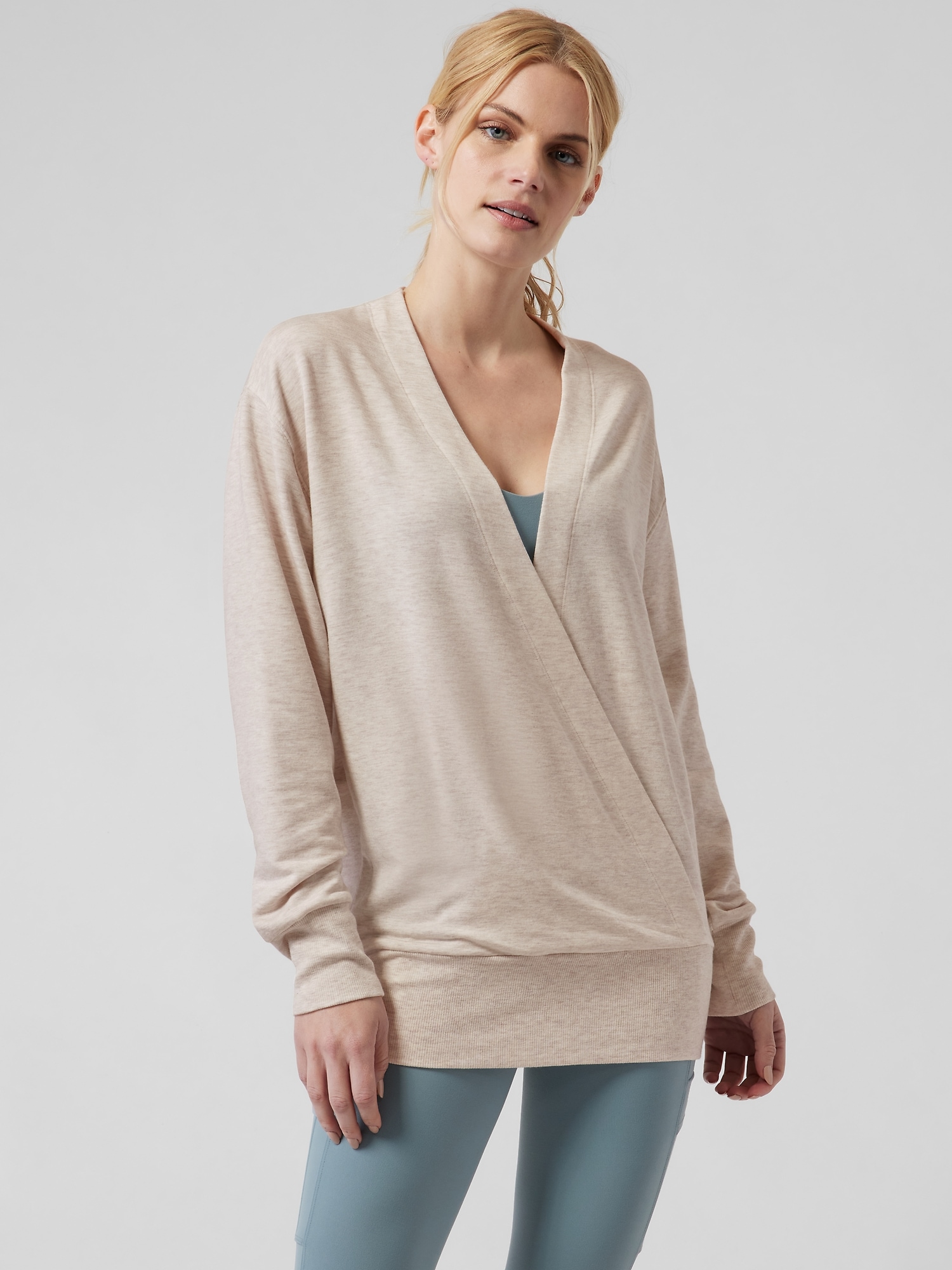 Purana V Wrap Sweatshirt