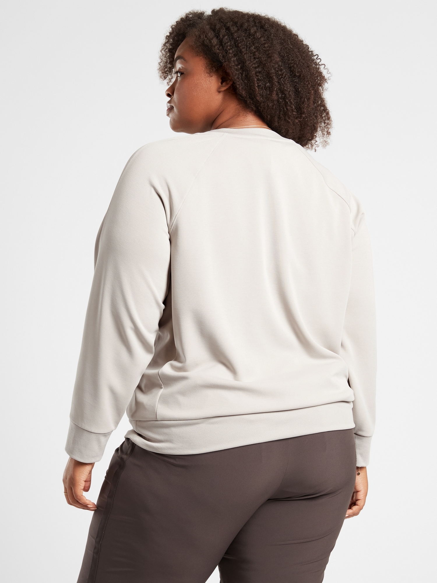 Seasoft Scoop-Neck Sweatshirt