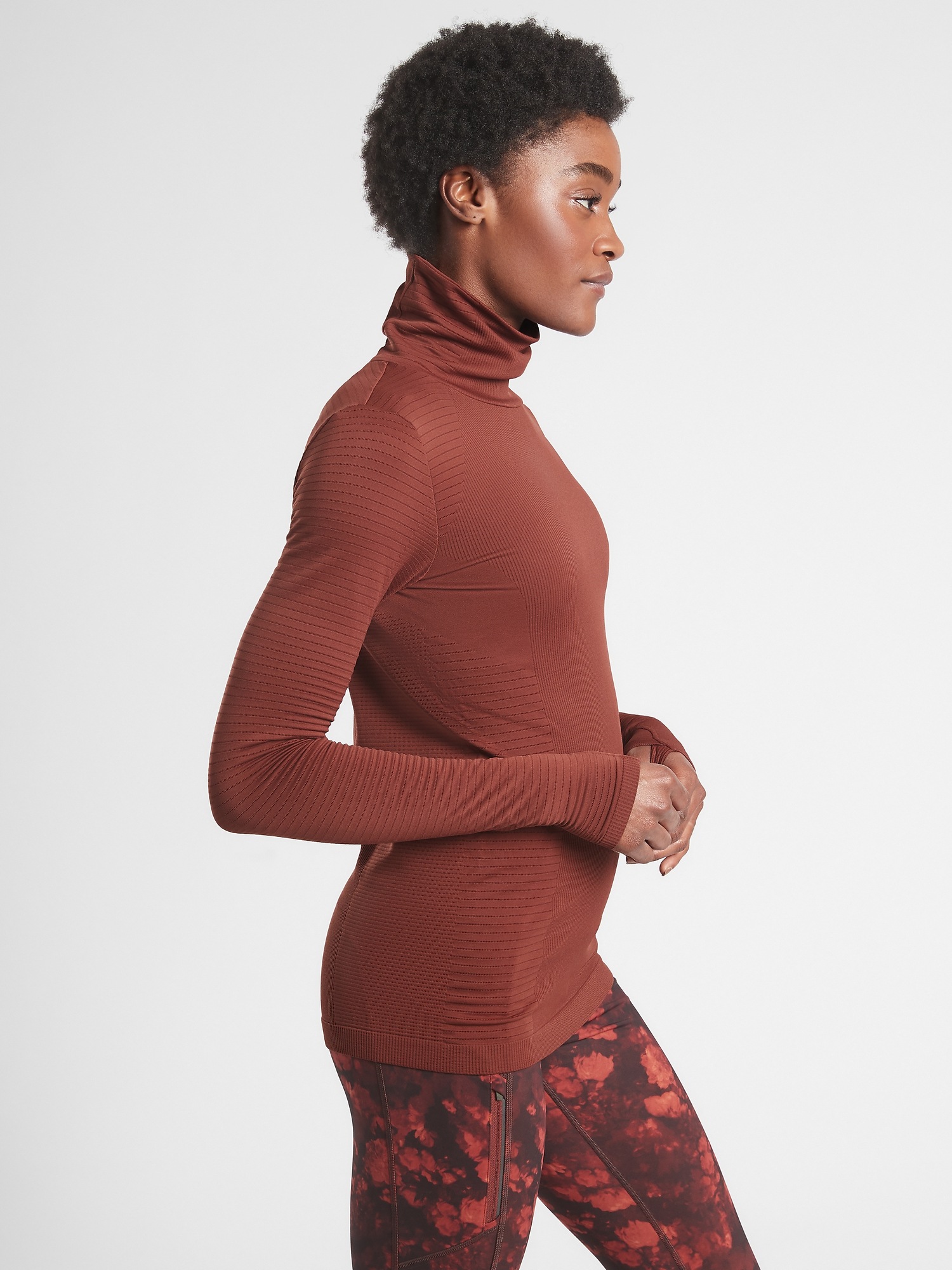 Flurry Blizzard Seamless Turtleneck