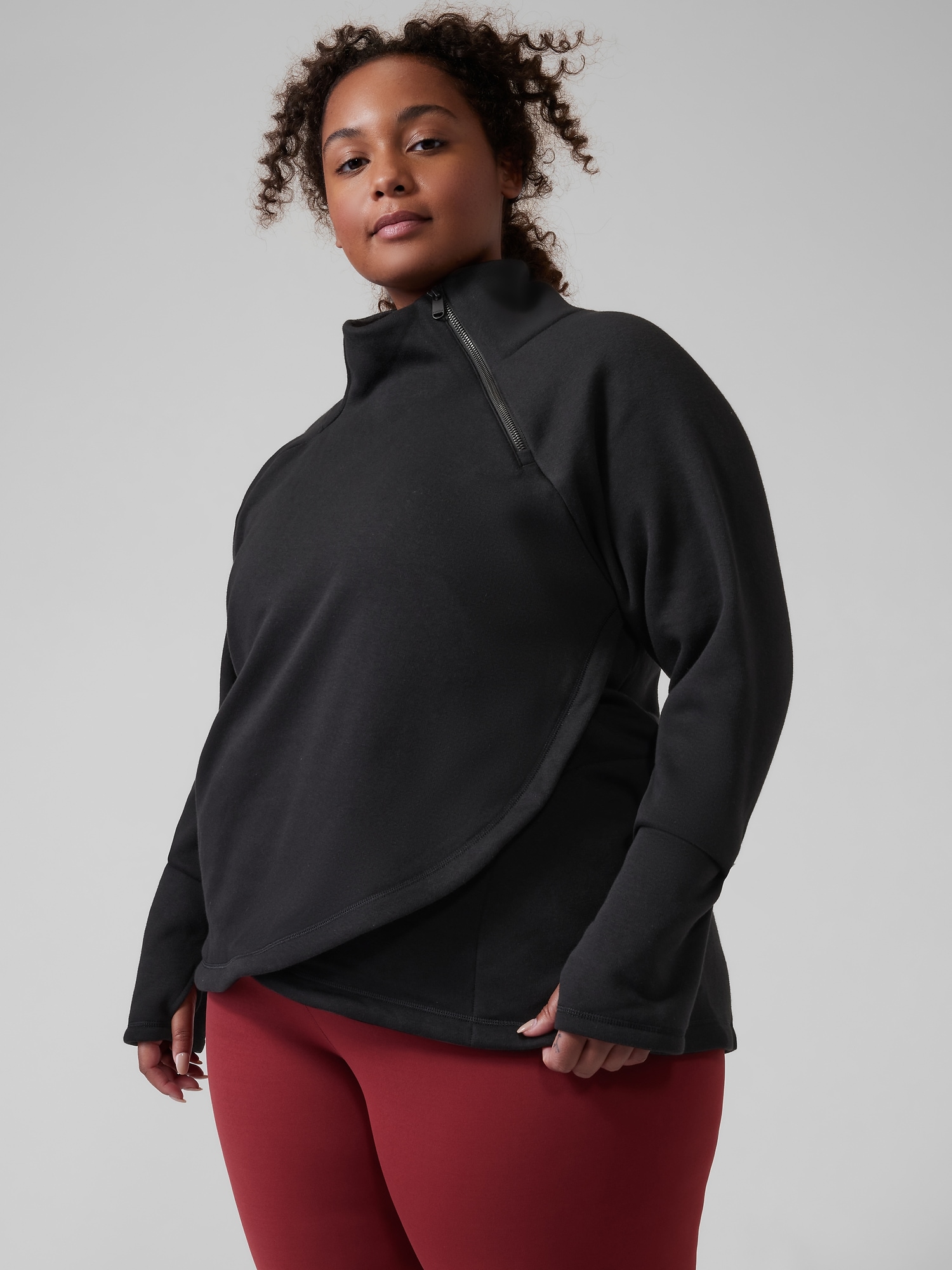 Cozy Karma Asym Pullover