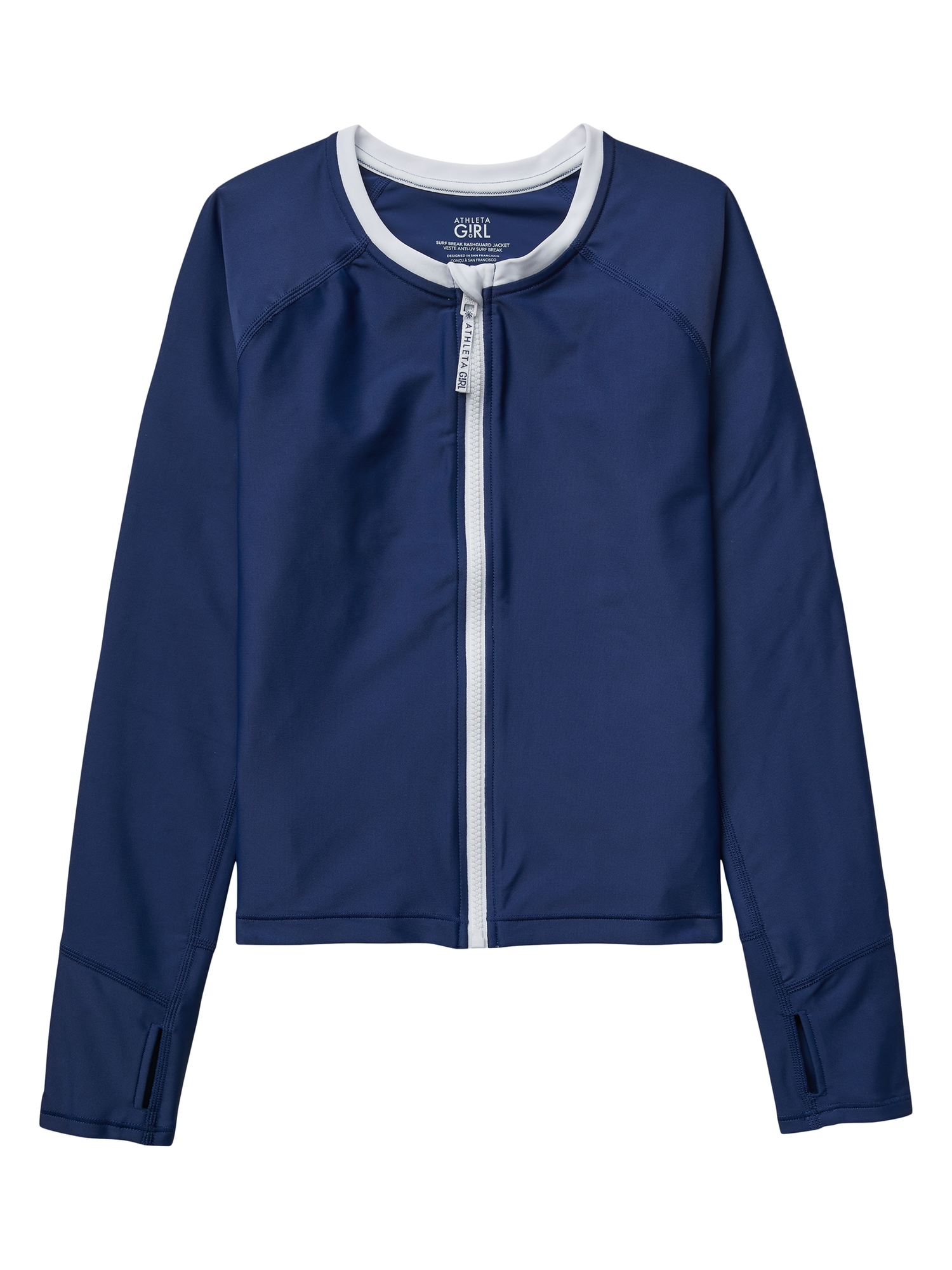 Athleta Girl Surf Break Rashguard Jacket