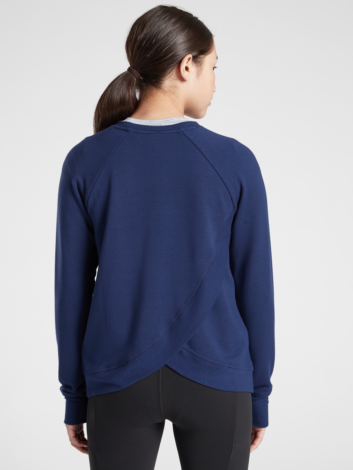 Athleta Girl Cozy Cross Your Fingers Sweatshirt