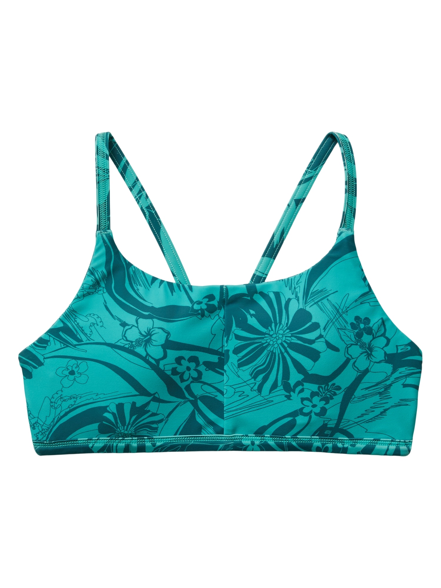Athleta Girl Surf Dream Reversible Bikini Top