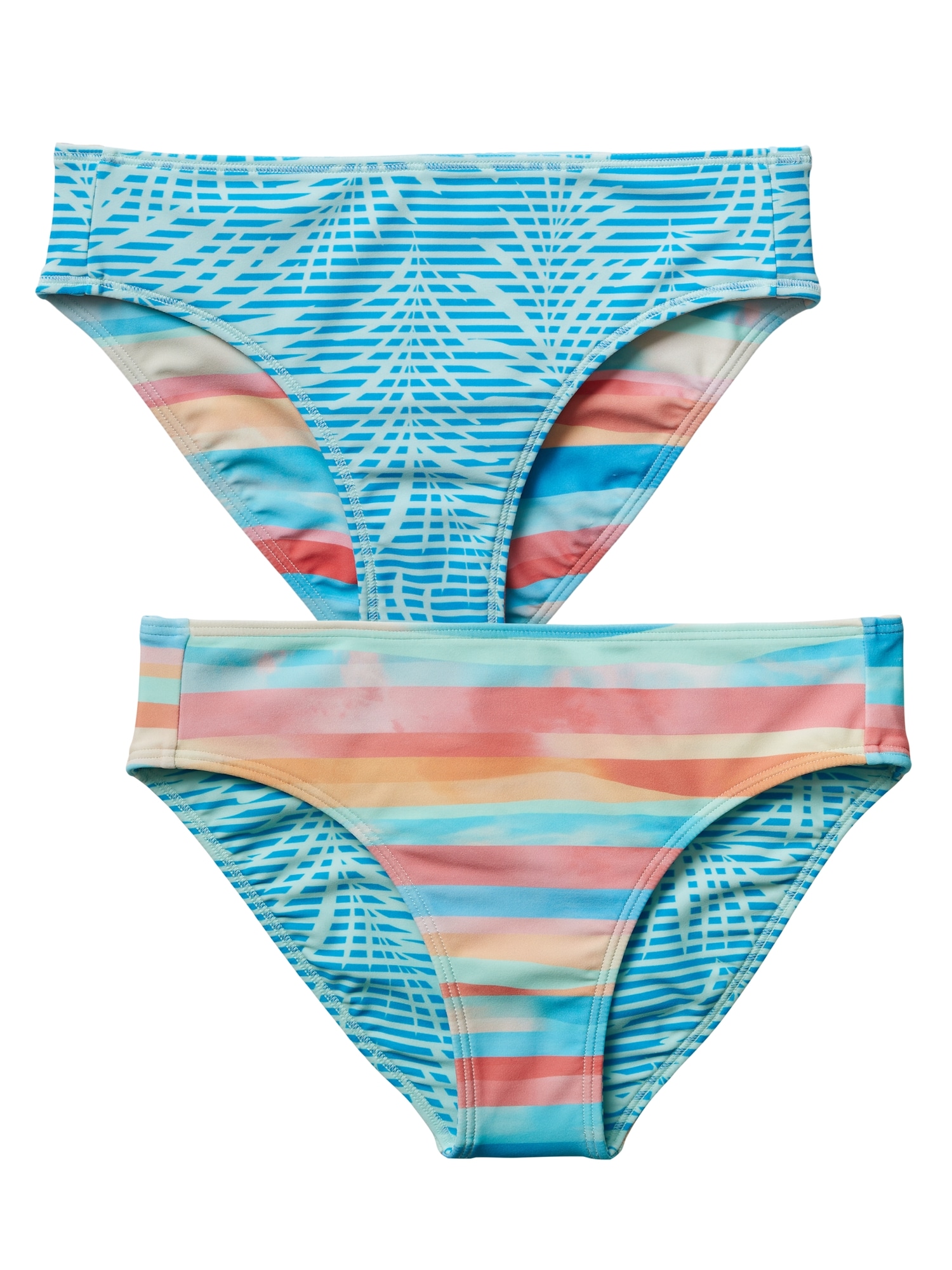 Athleta Girl Reversible Sunset Oasis Bikini Bottom