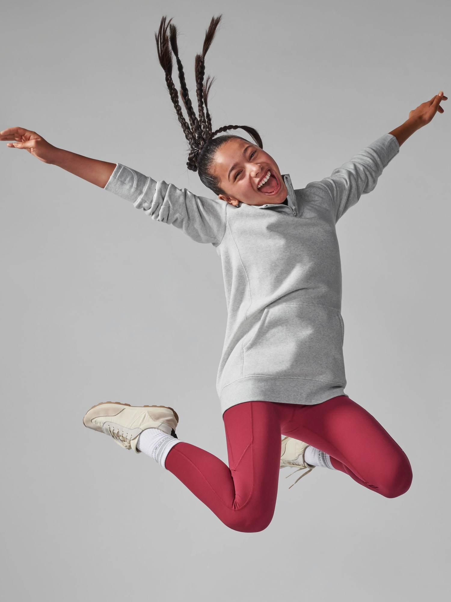 Athleta Girl RetroActive Half Zip