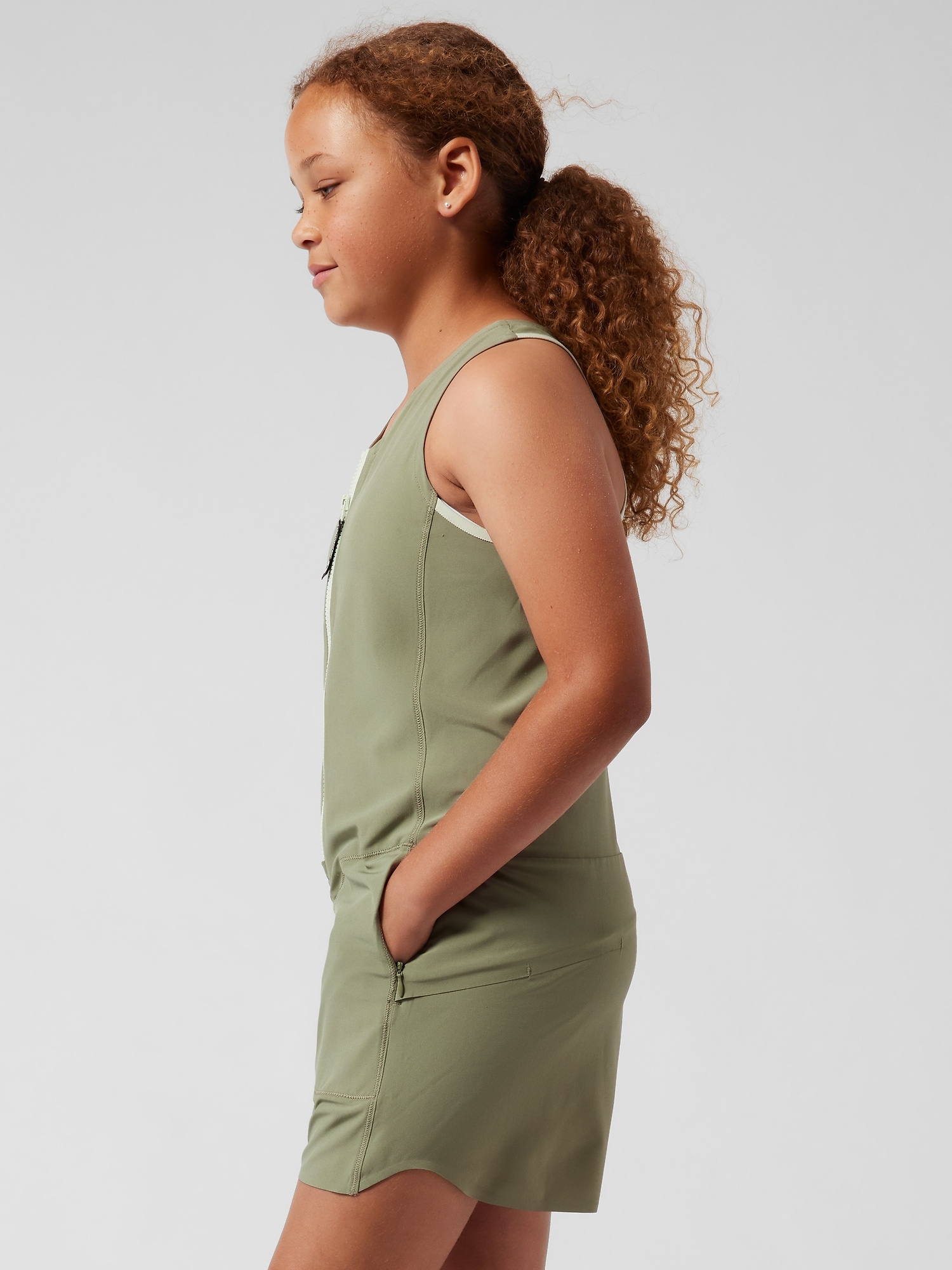 Athleta Girl Legend Heart the Hustle Romper