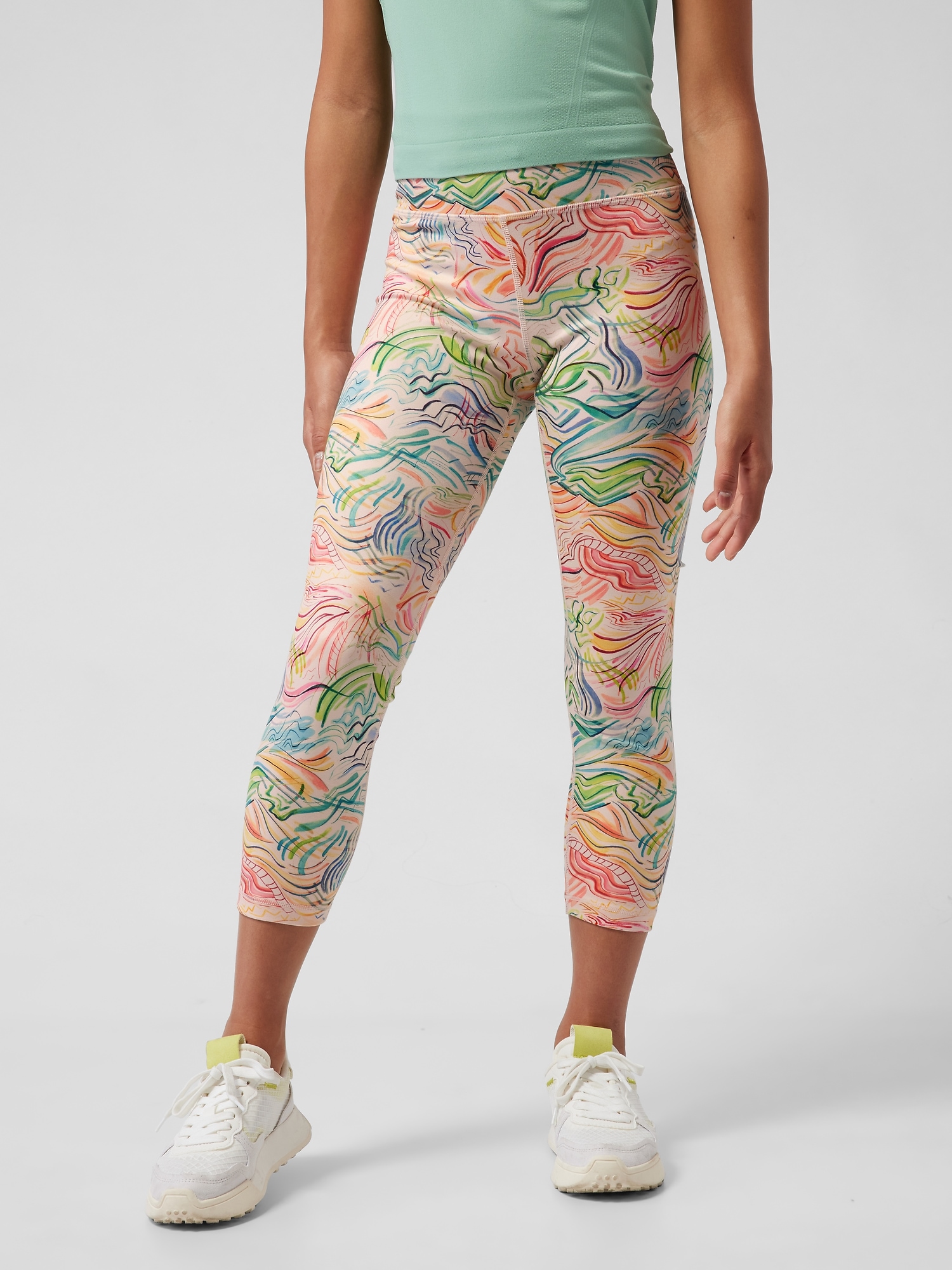 High Rise Chit Chat Capri