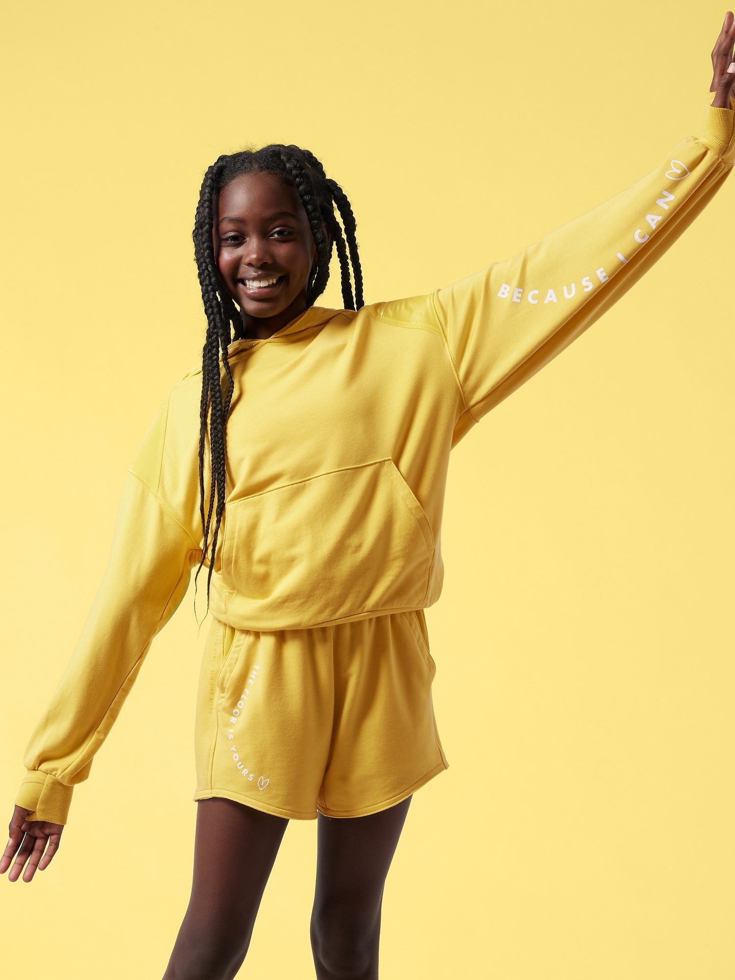 Athleta Girl SB Oversized Warm Up Sweatshirt