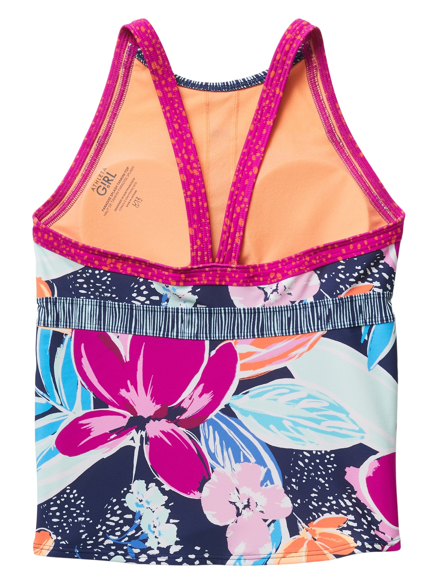 Athleta Girl Paradise Splash Tankini Top