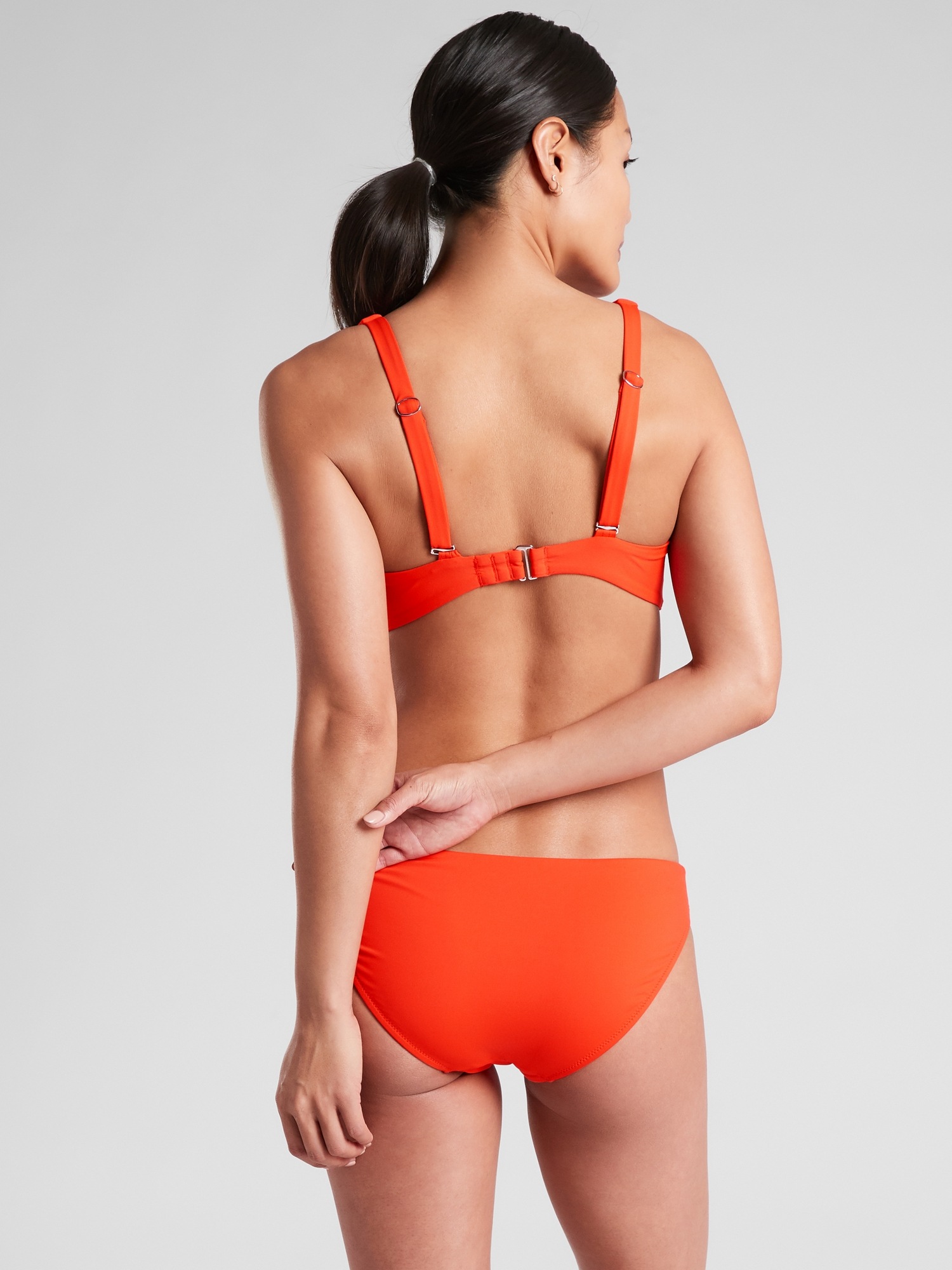 Bra Cup Square Neck Bikini Top