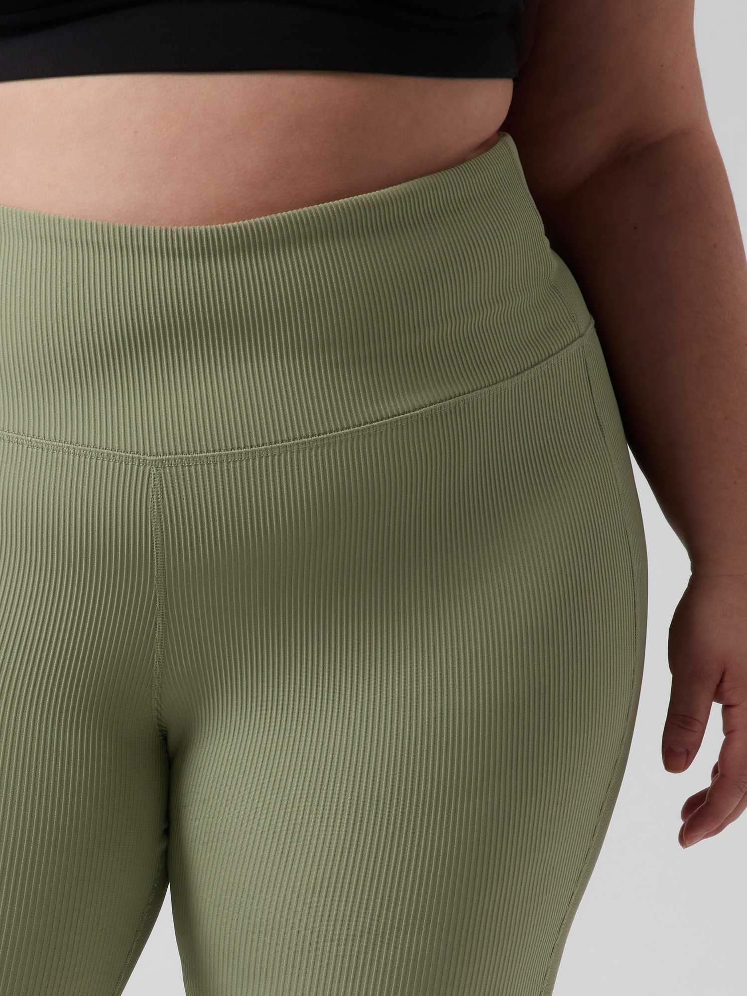 Elation Rib Crop Flare