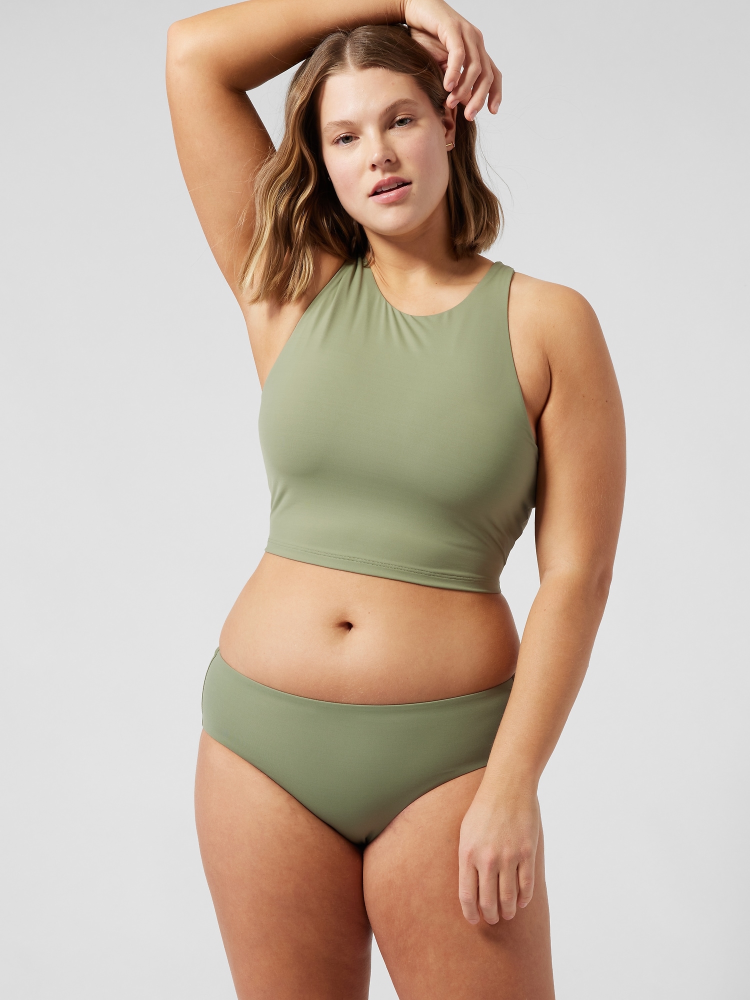 Palm Conscious Crop Bikini Top D