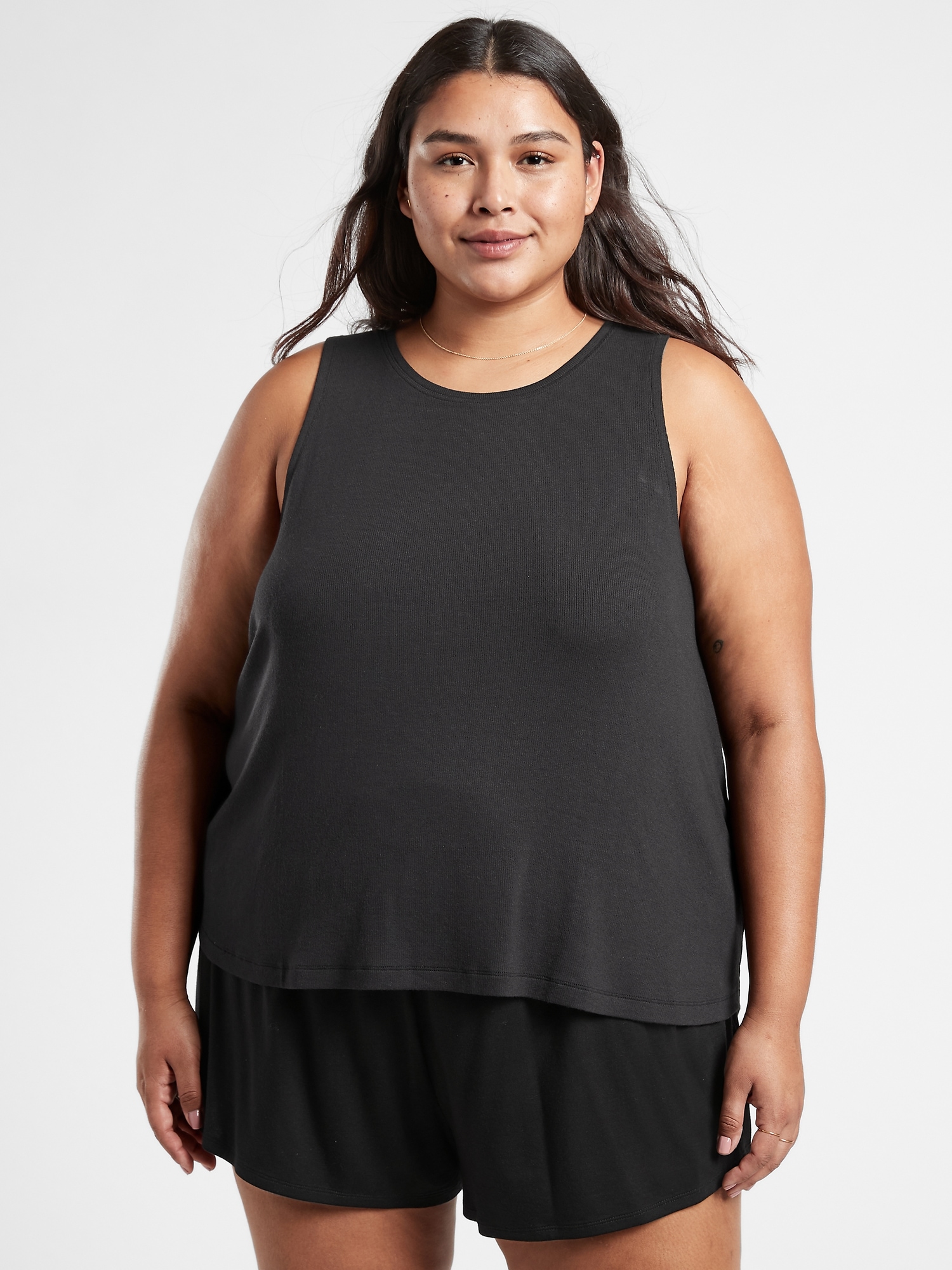 Well Rested Rib Sleep Tank