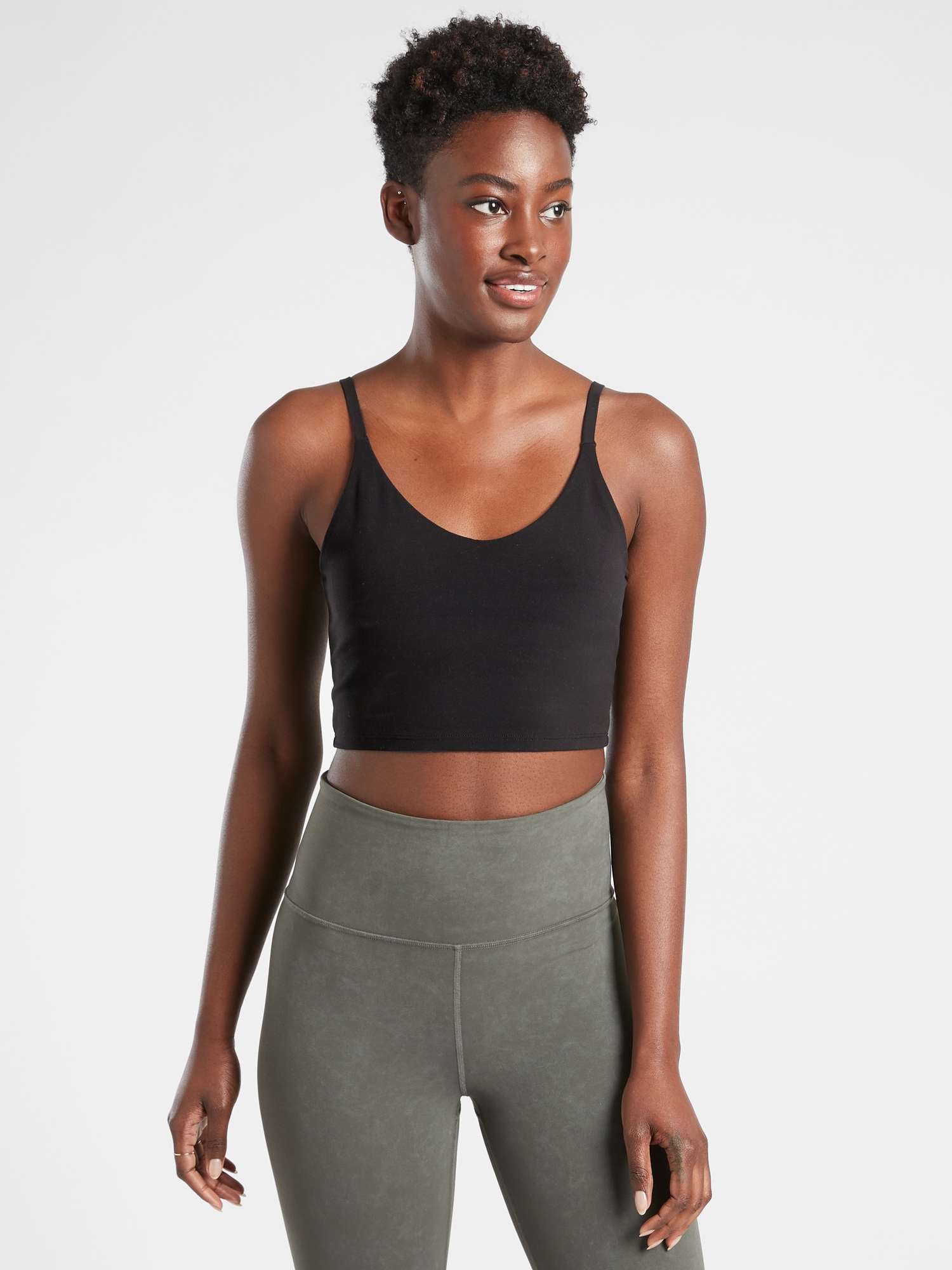 Elation V-Neck Crop A-C