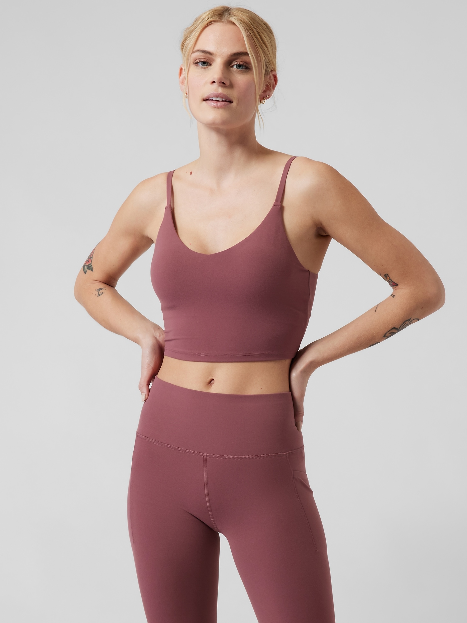 Elation V-Neck Crop A-C