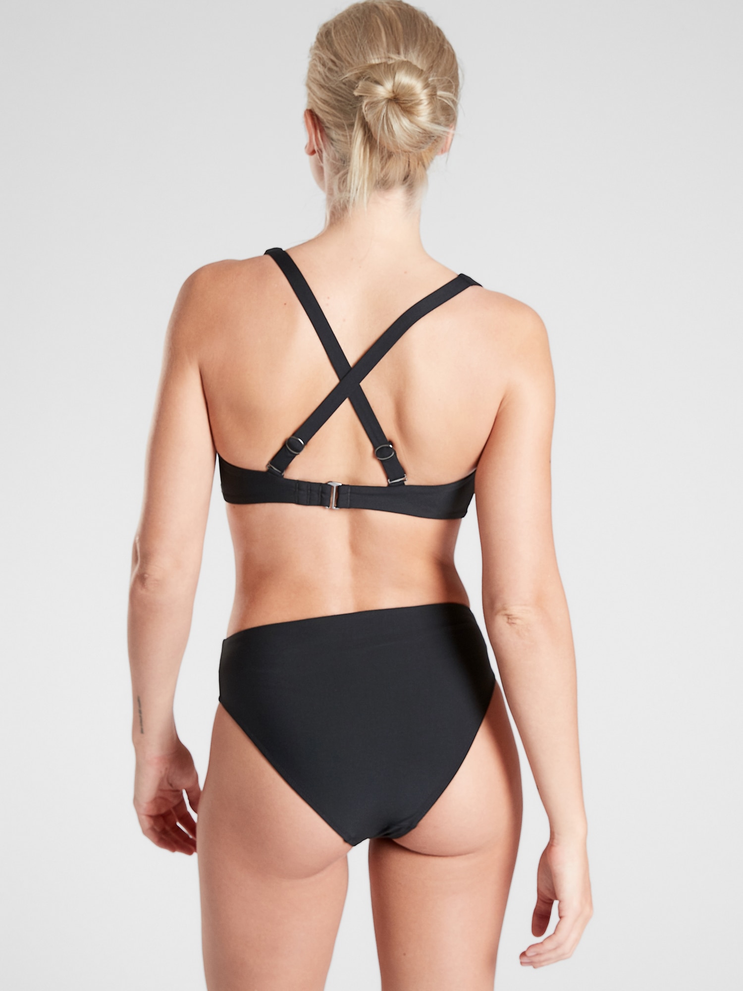 Bra Cup Square Neck Bikini Top