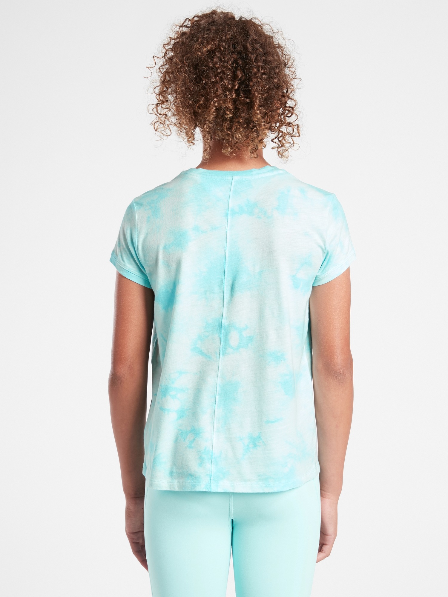 Athleta Girl Daily Tie Dye Tee