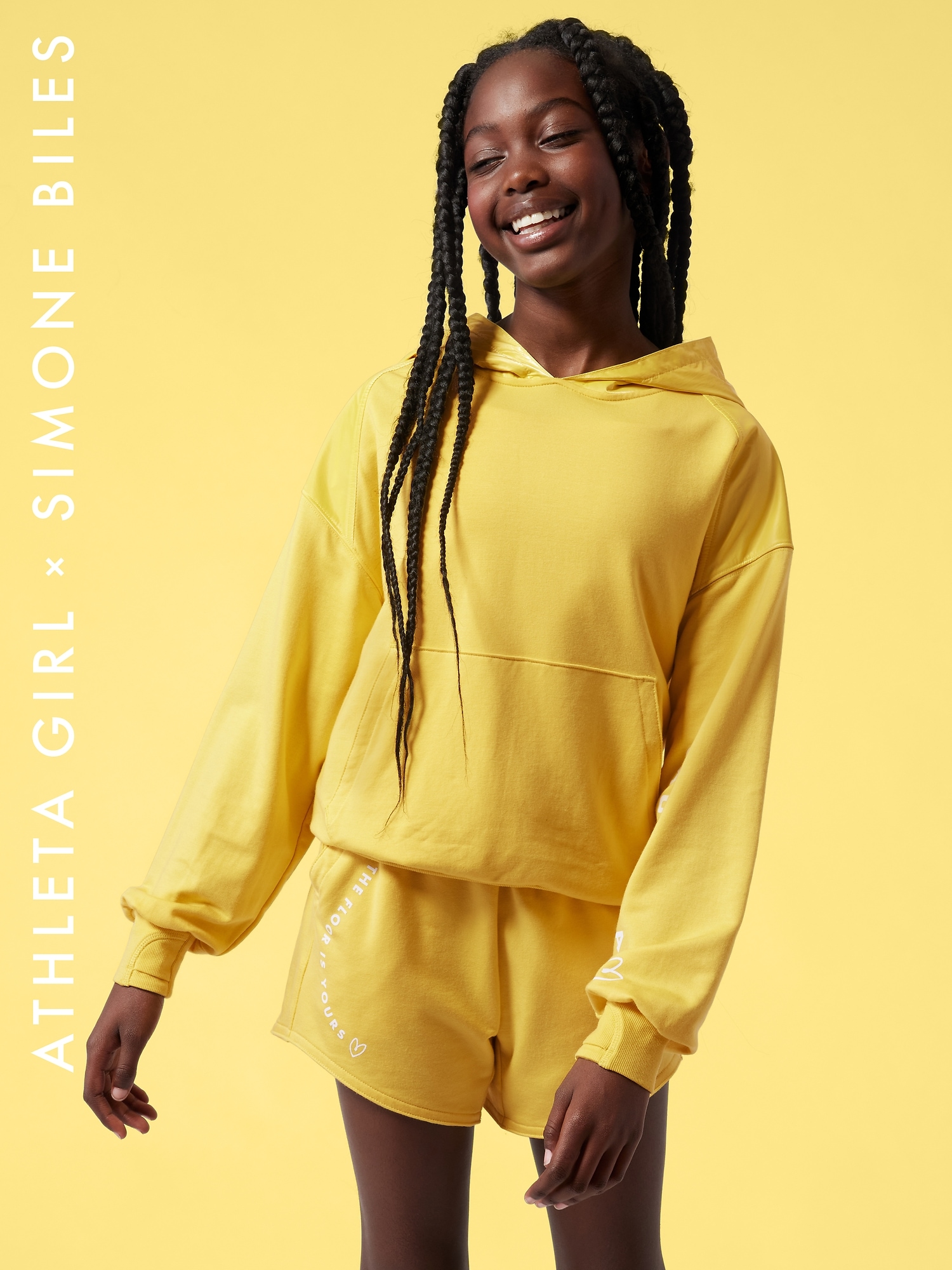 Athleta Girl SB Oversized Warm Up Sweatshirt