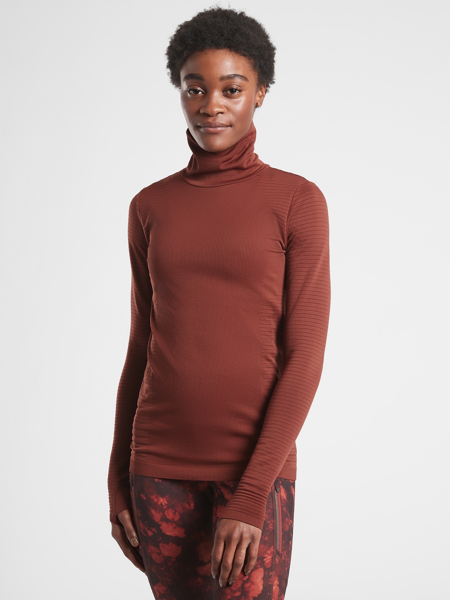 Flurry Blizzard Seamless Turtleneck