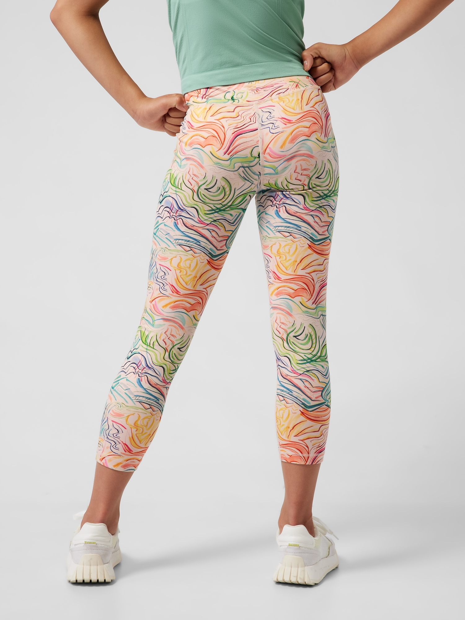 High Rise Chit Chat Capri