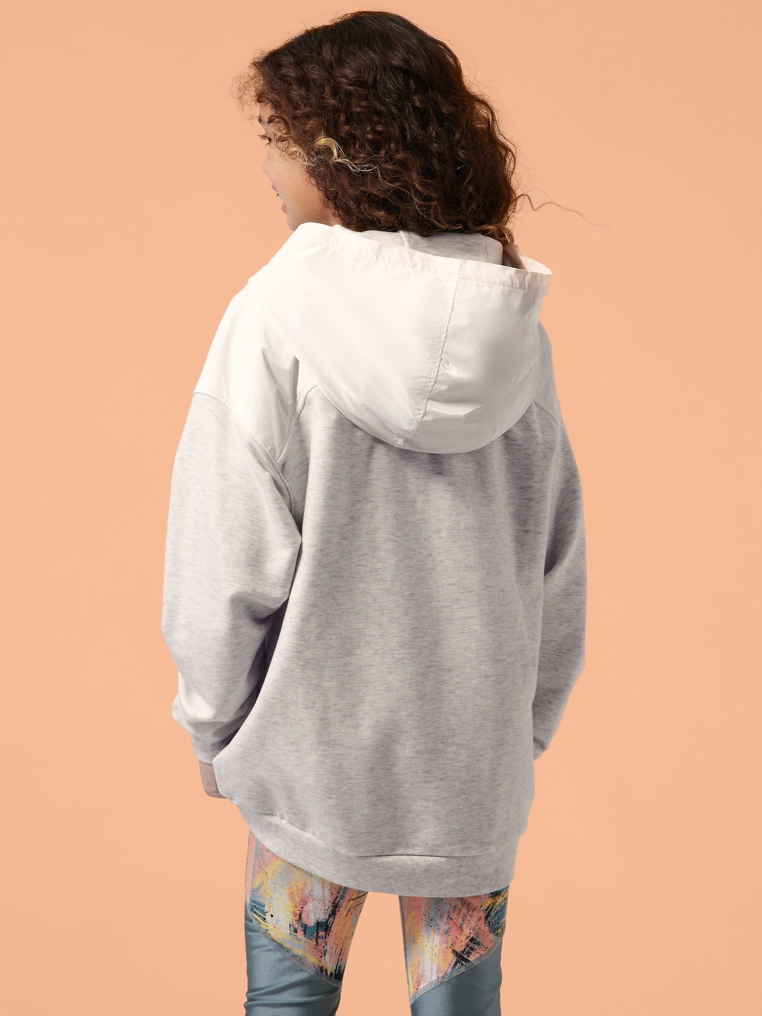 Athleta Girl SB Oversized Warm Up Sweatshirt