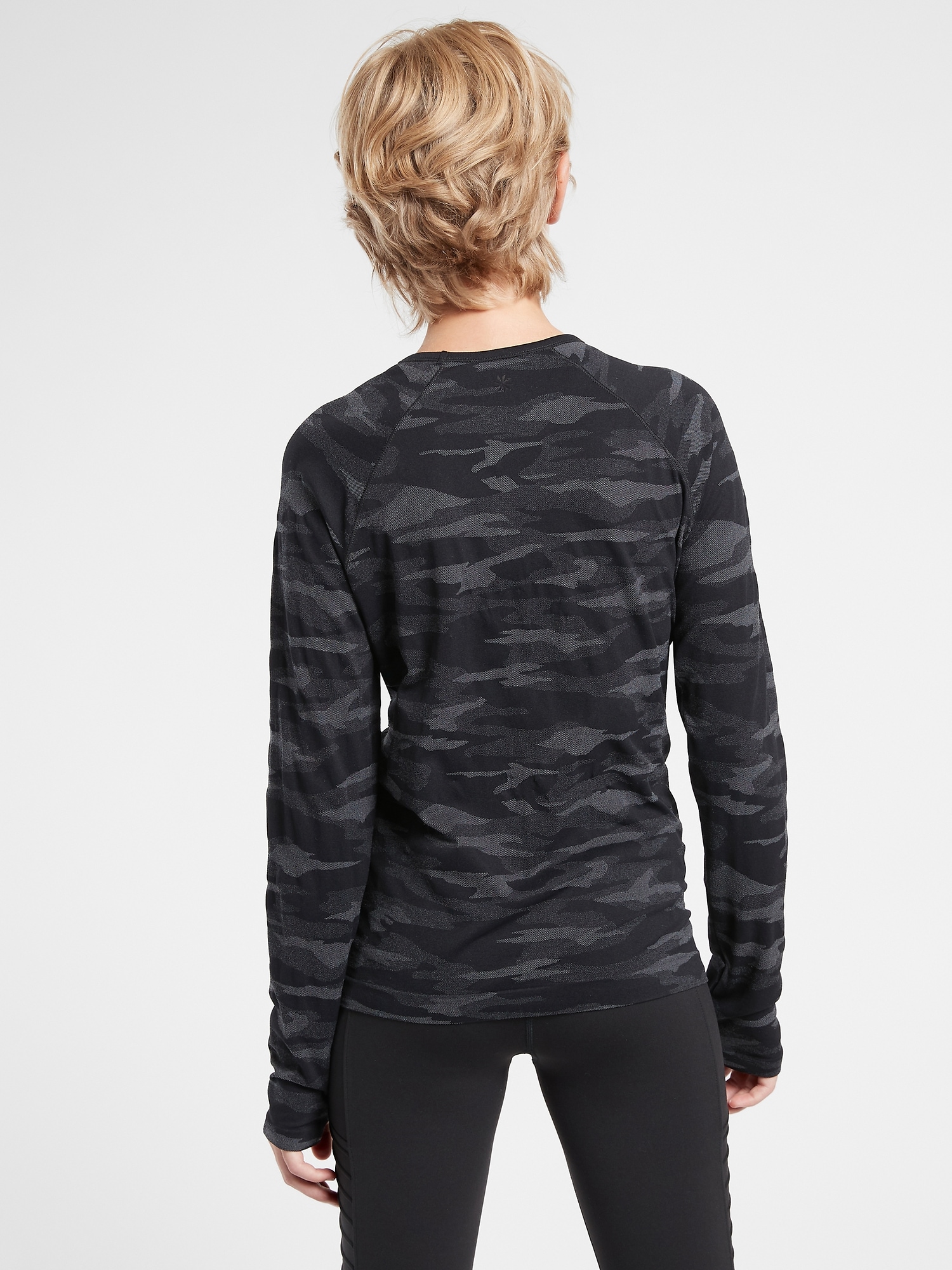 Athleta Girl Power Up Camo Top