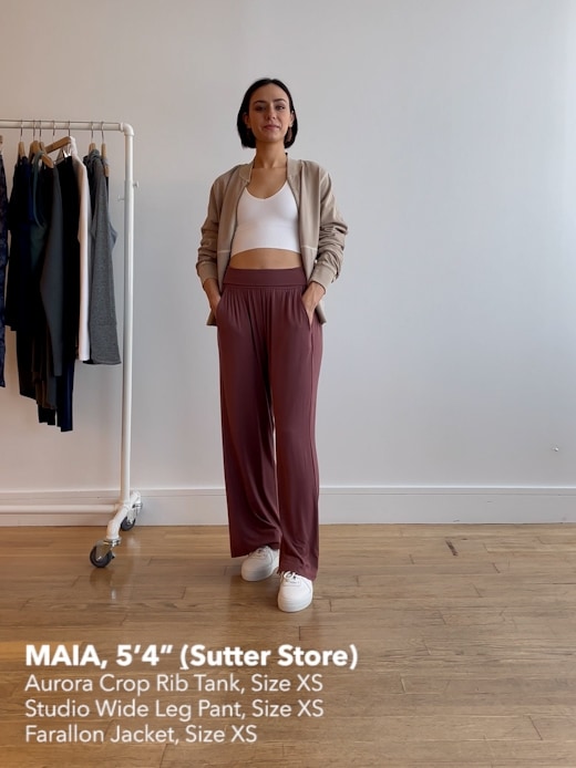 Studio Wide Leg Pant