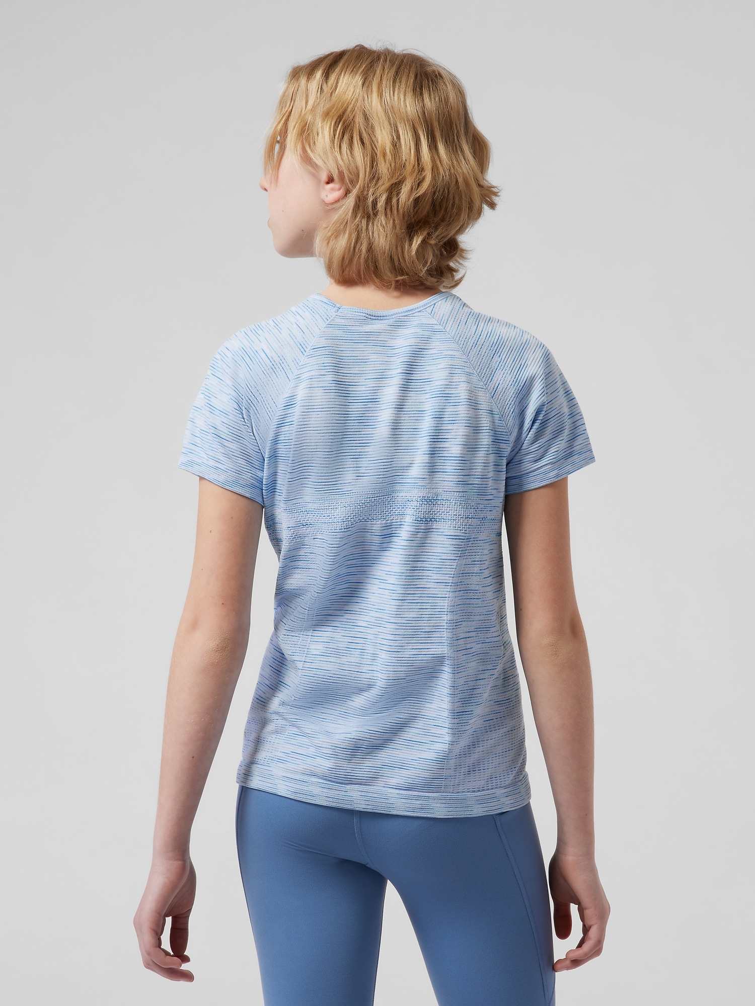 Athleta Girl Power Up Spacedye Tee
