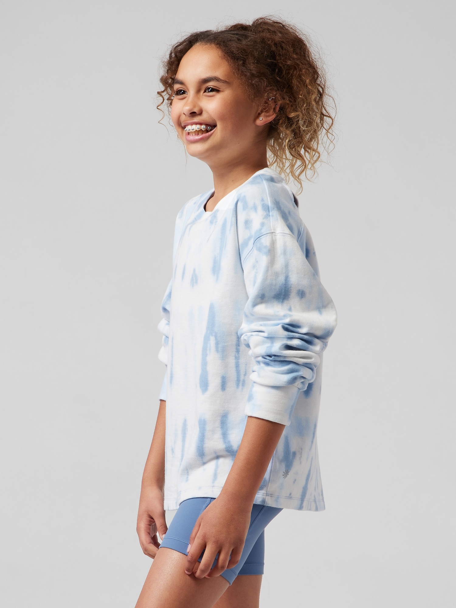 Athleta Girl Beachy Breeze Tie Dye Sweatshirt