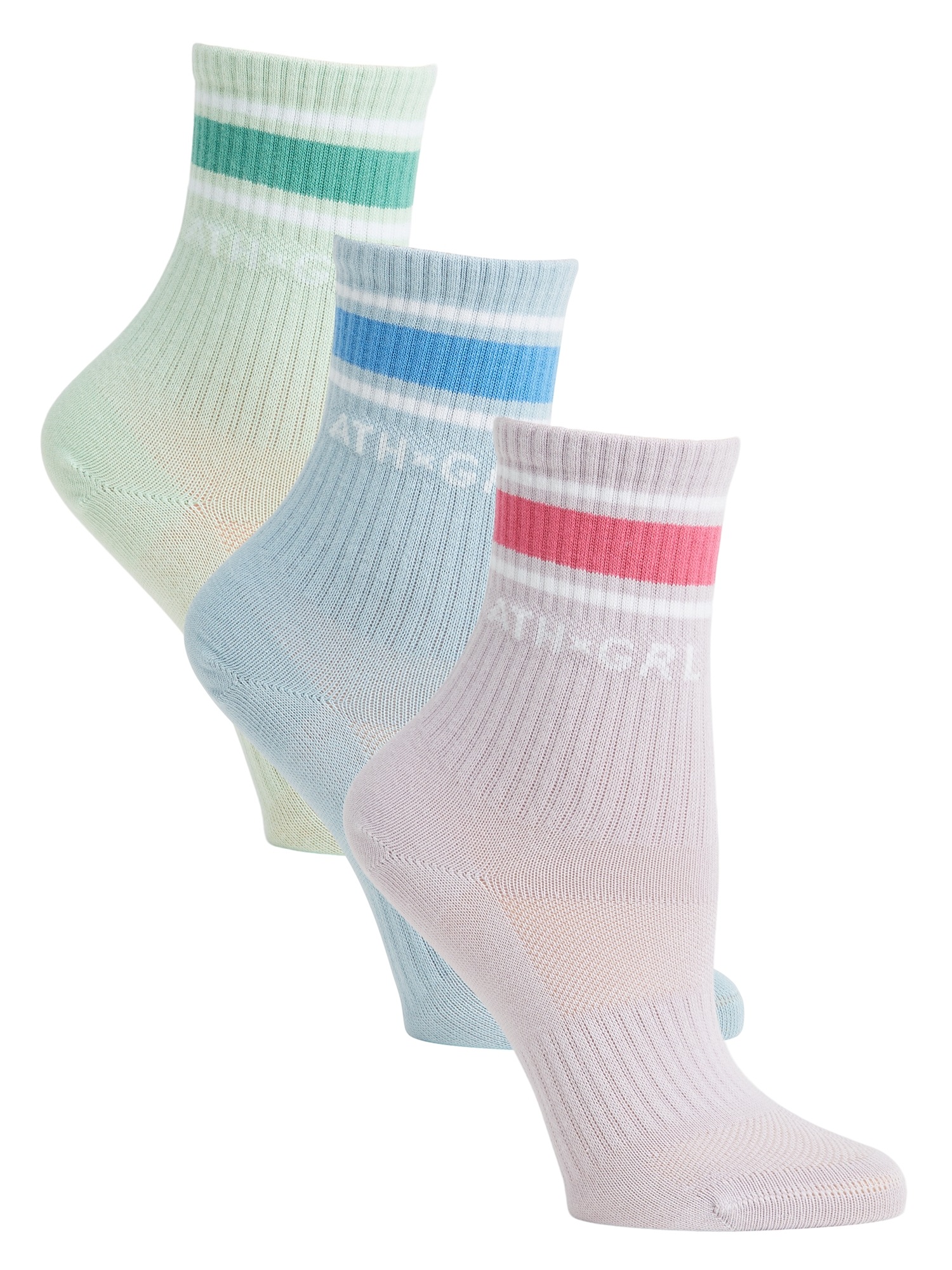 Athleta Girl Everyday Crew Sock 3