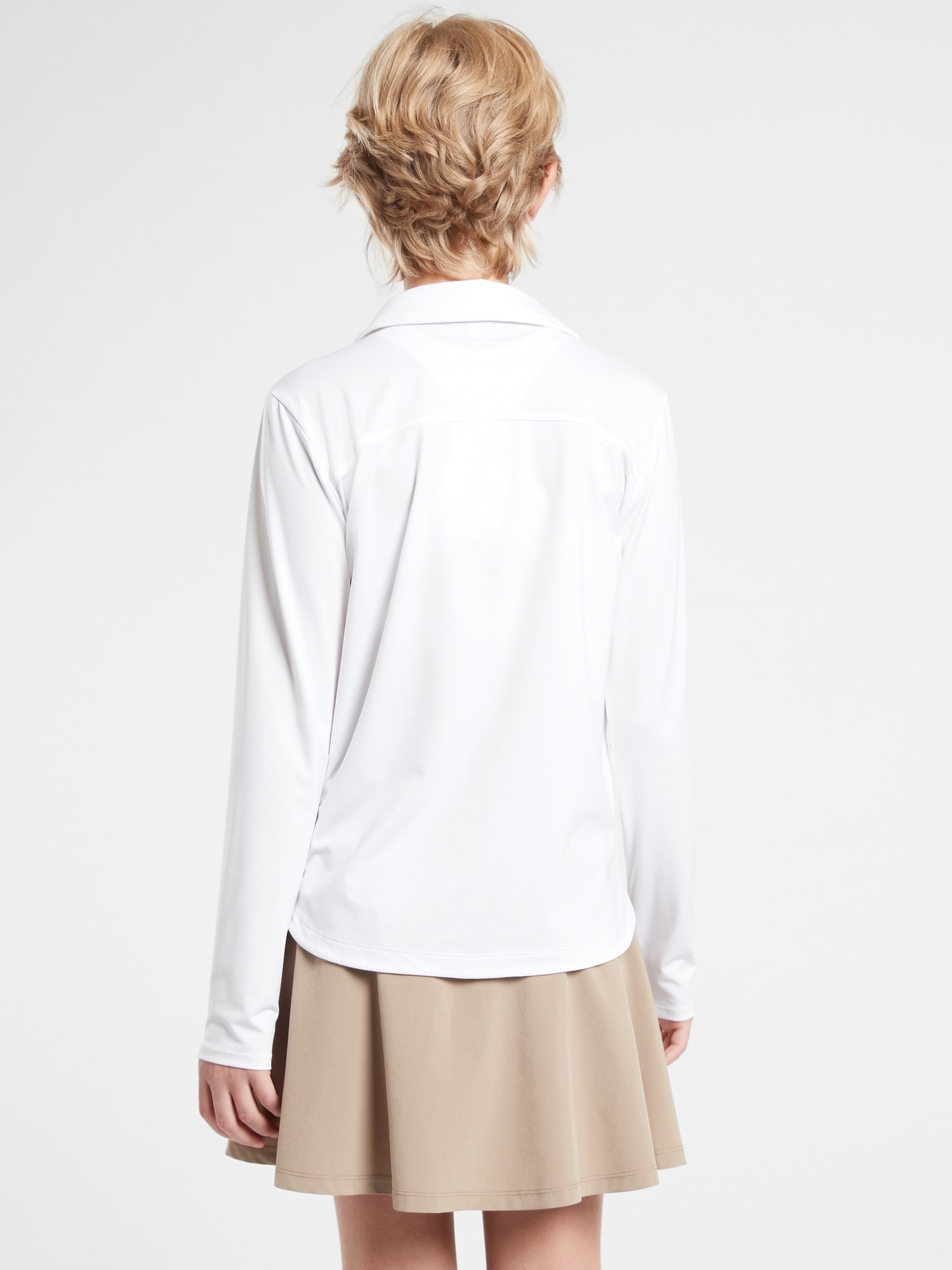 Athleta Girl School Day Longsleeve Polo