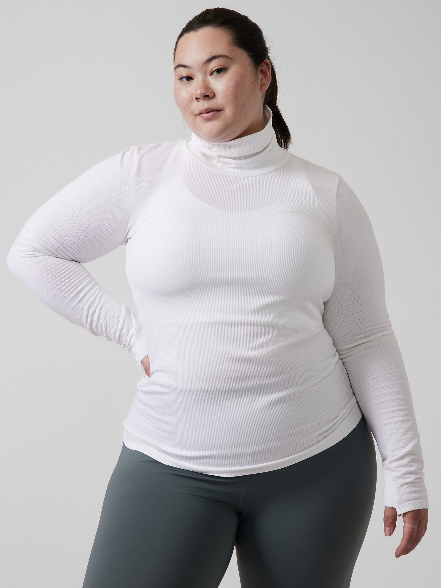 Flurry Blizzard Seamless Turtleneck