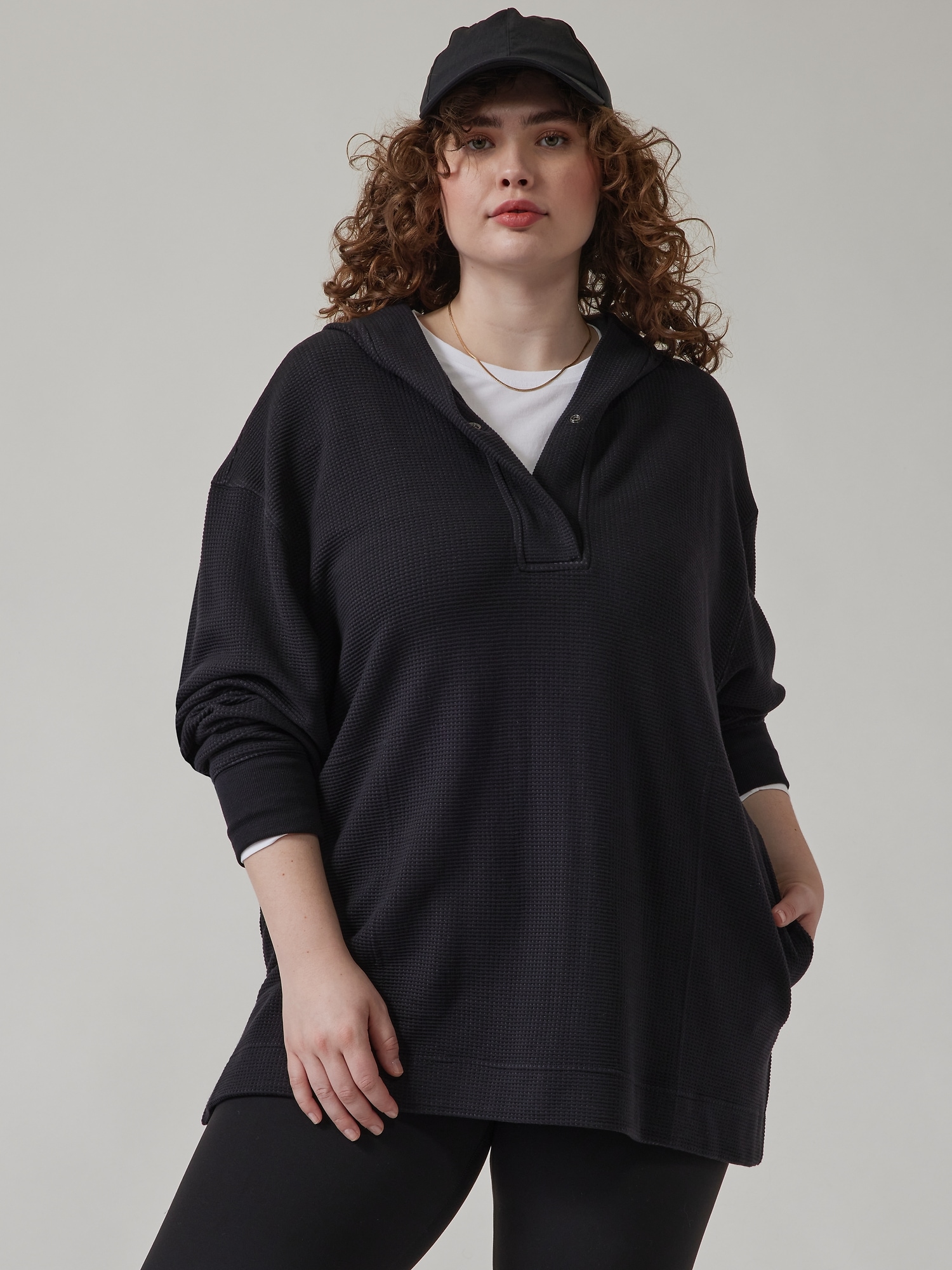 Coaster Luxe Waffle Hoodie