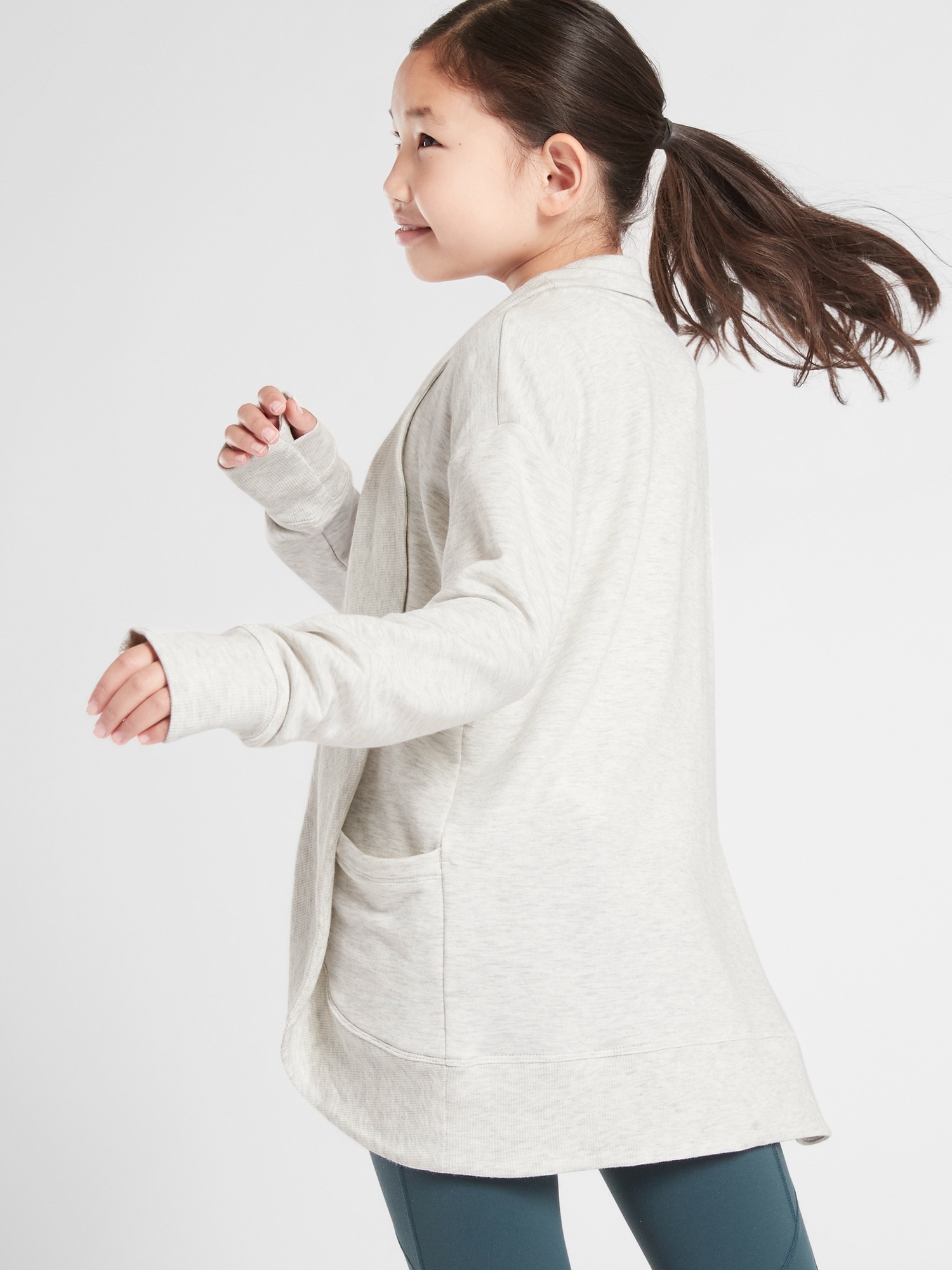 Athleta Girl Wrap Roll Sweatshirt 2.0