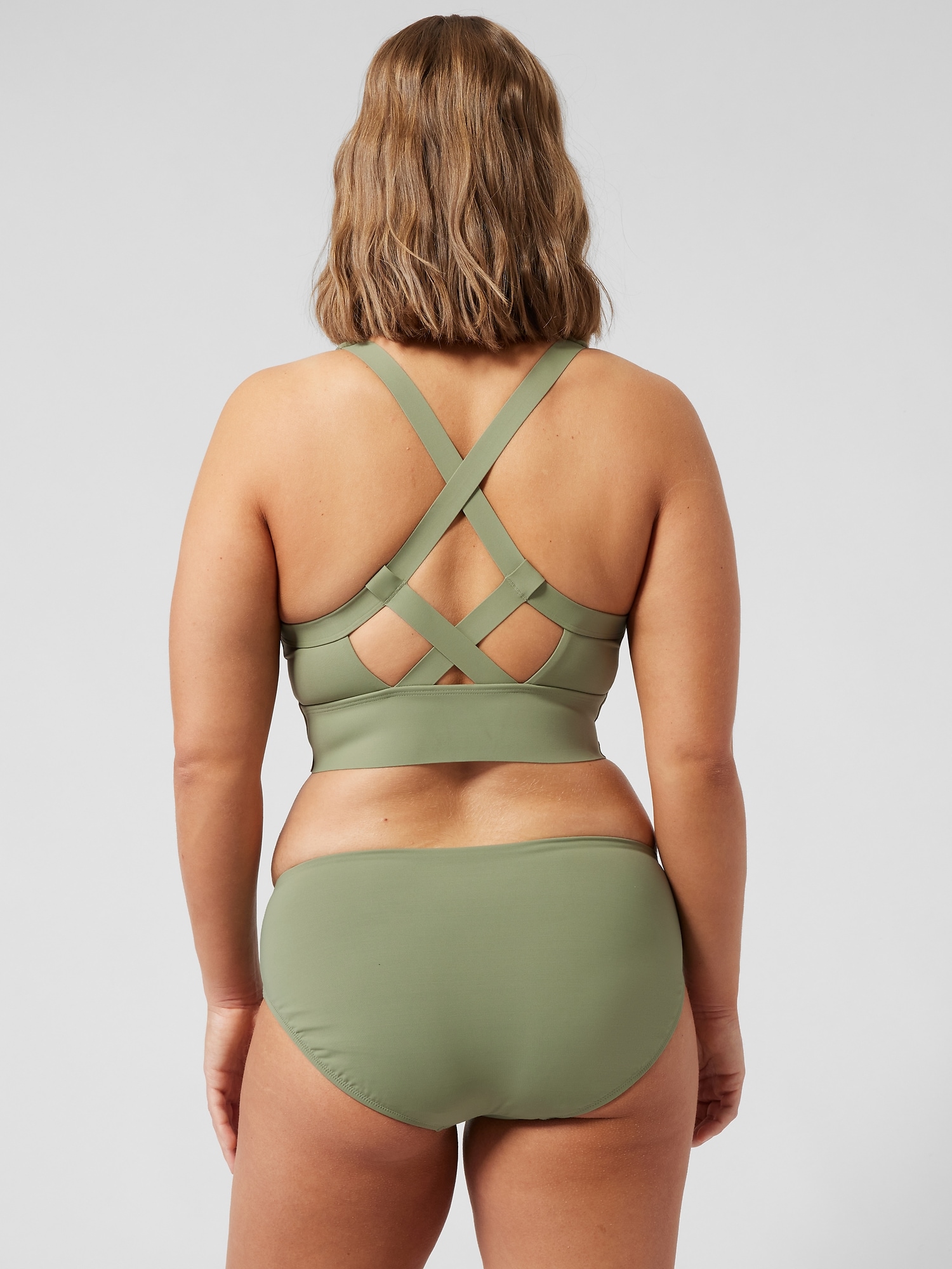 Palm Conscious Crop Bikini Top D