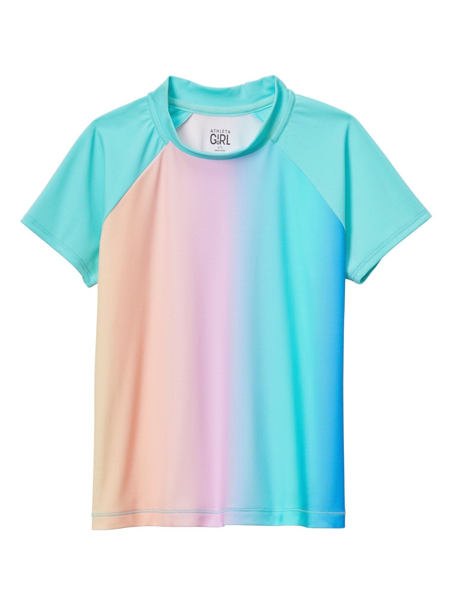 Athleta Girl Mock Neck Rashguard