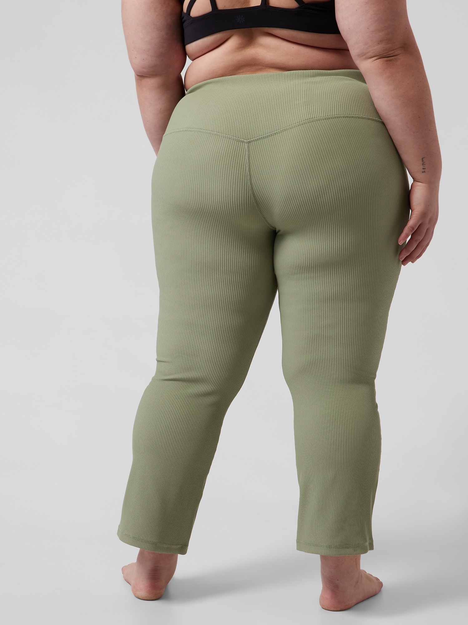 Elation Rib Crop Flare