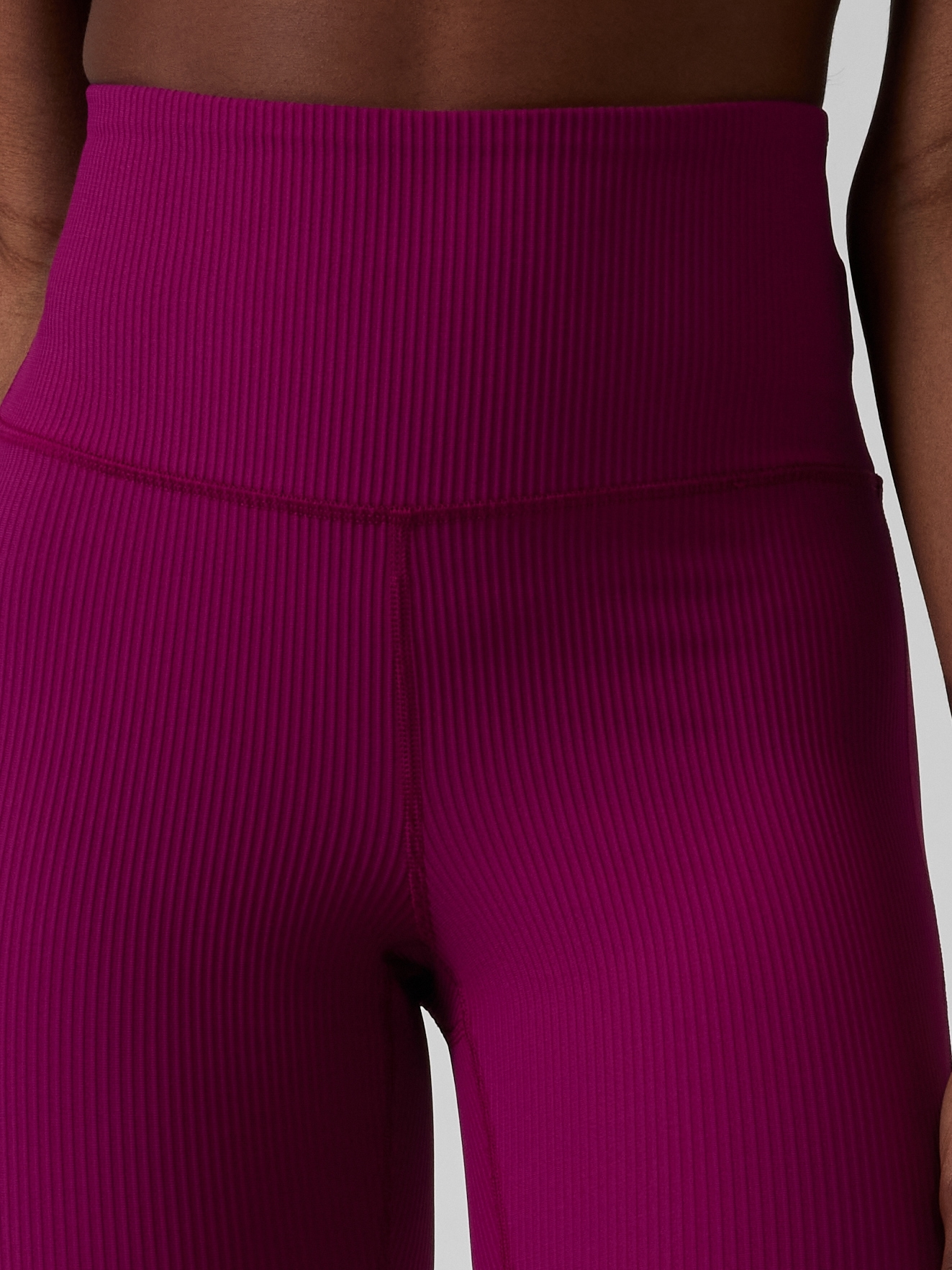 Elation Rib Crop Flare