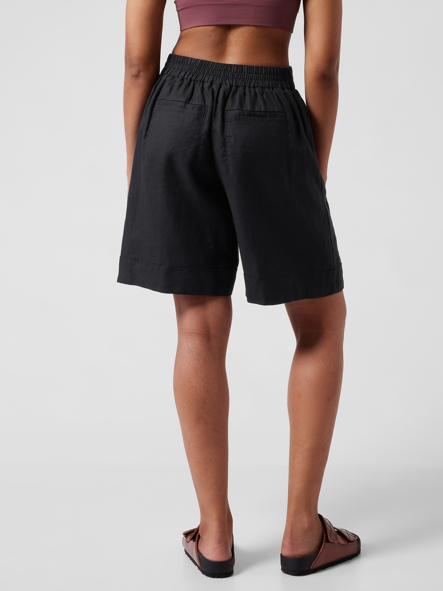 Playa Linen Bermuda Short