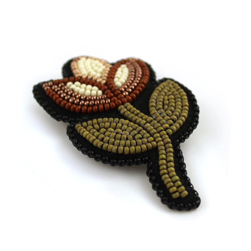 Jaime Lepine Flower & Stem Pin