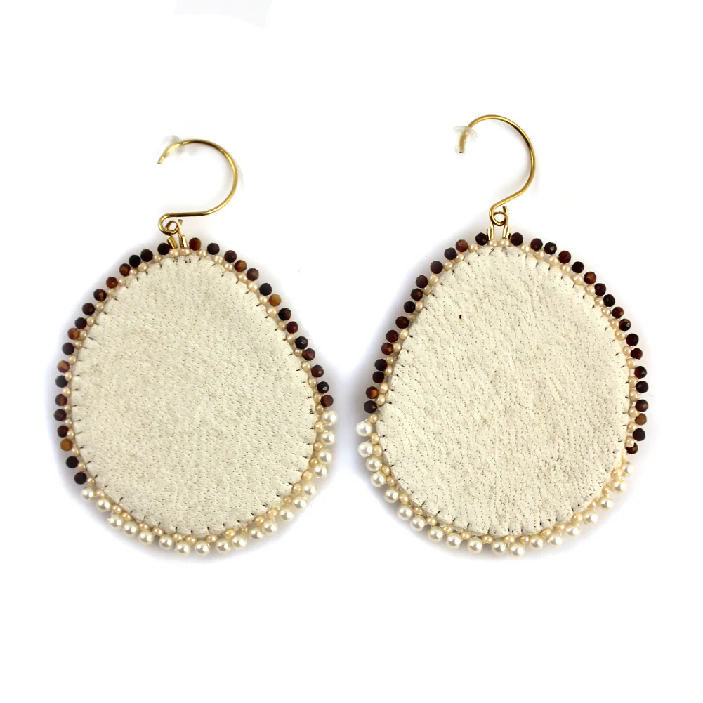 Linda McCullough Caribou Antler Earrings