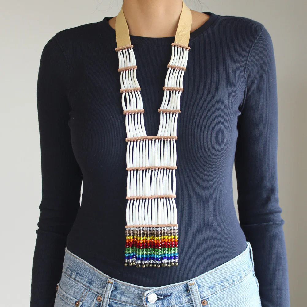 Ebony Chubb Dentalium Shell Set