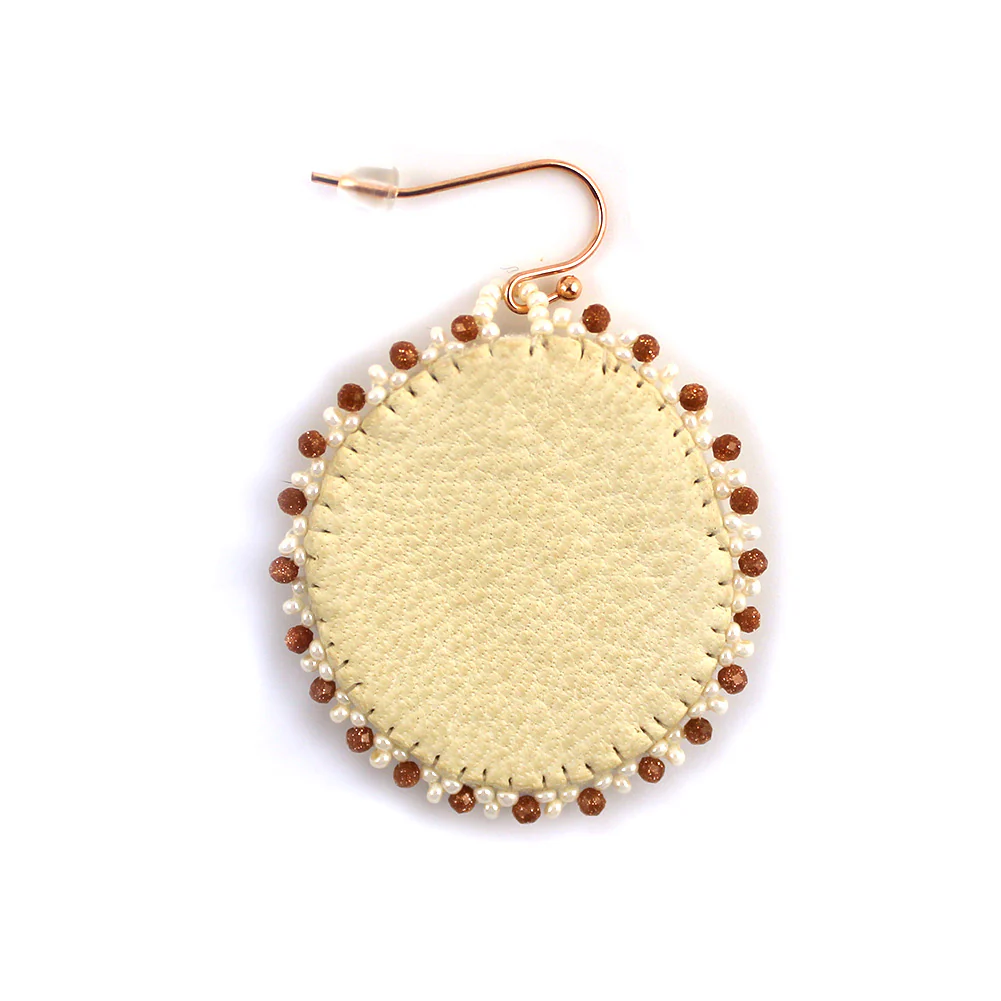 Linda McCullough Deer Antler Earrings