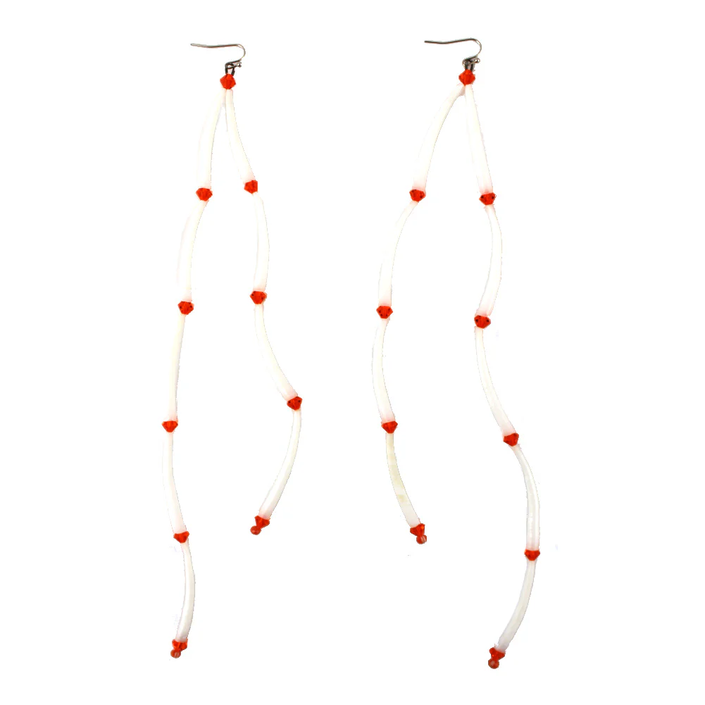 Crystal Behn Dentalium Earrings