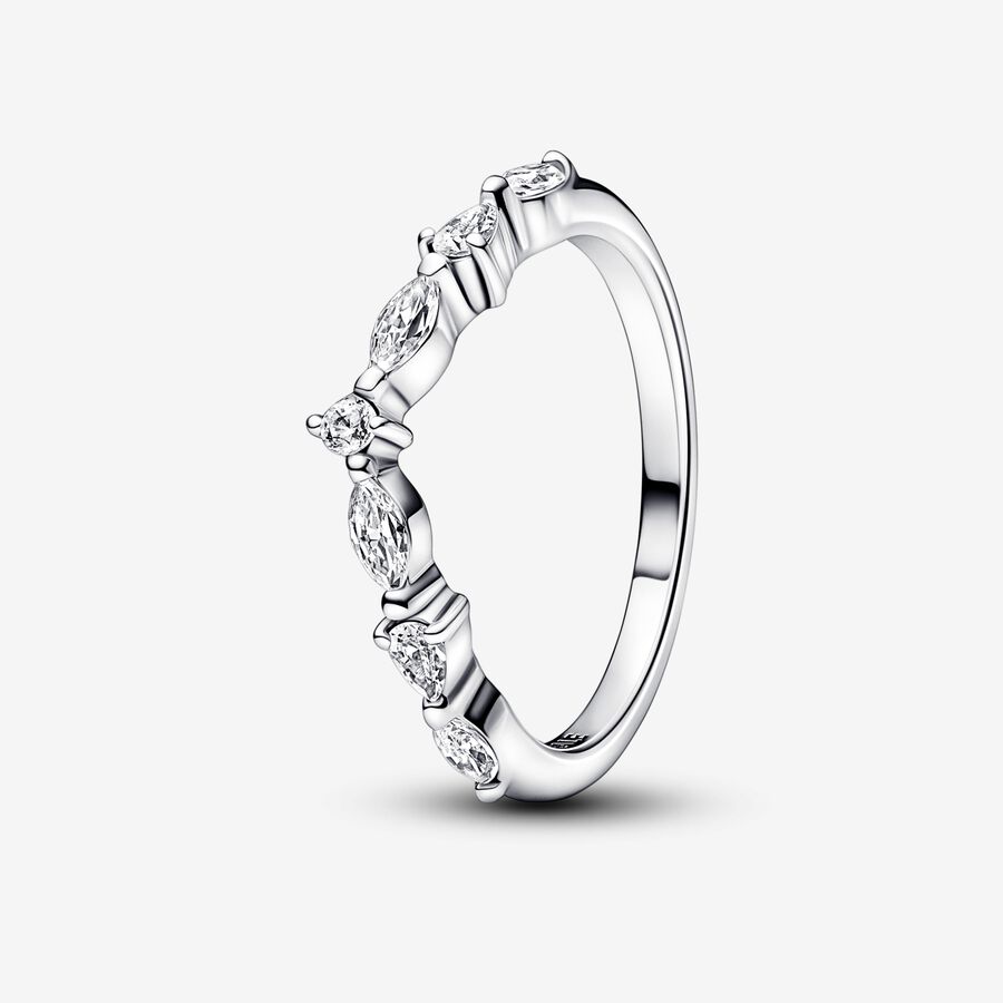 Pandora Timeless Wish Sparkling Alternating Ring