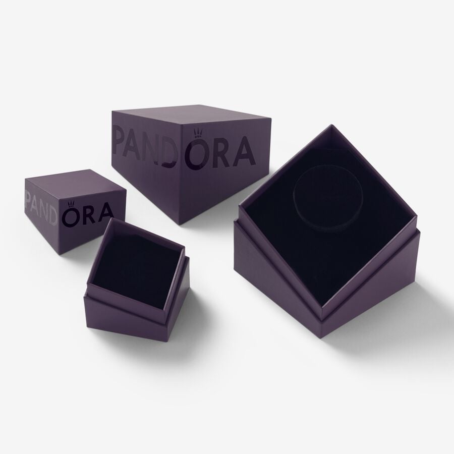 Pandora Talisman Lab-grown Diamond Heart Earrings 0.30 carat tw Sterling Silver