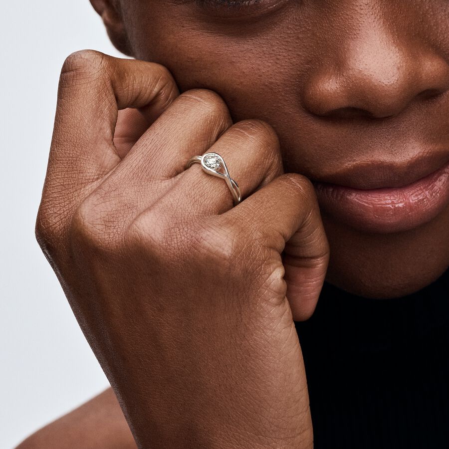 Pandora Infinite Lab-grown Diamond Ring 0.25 carat tw Sterling Silver