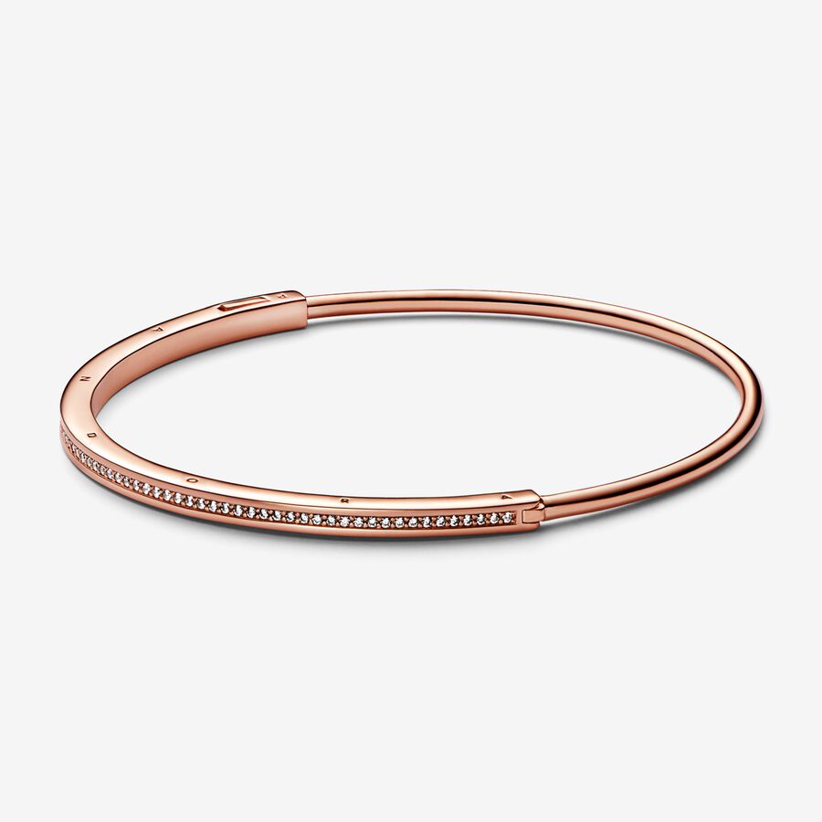 Pandora Signature I-D Pav&eacute; Bangle