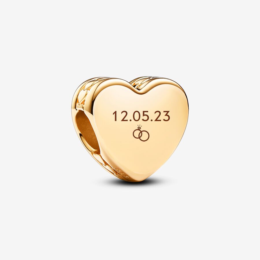 Engravable Heart Charm