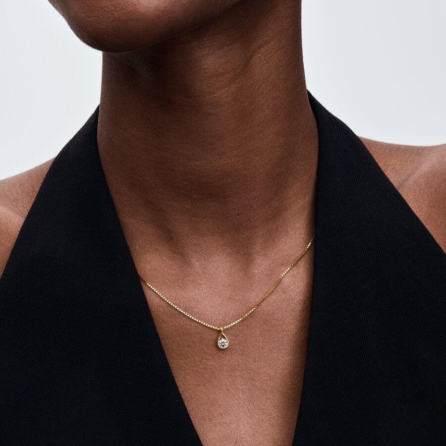 Pandora Infinite Lab-grown Diamond Pendant & Necklace 0.25 carat tw 14k Gold